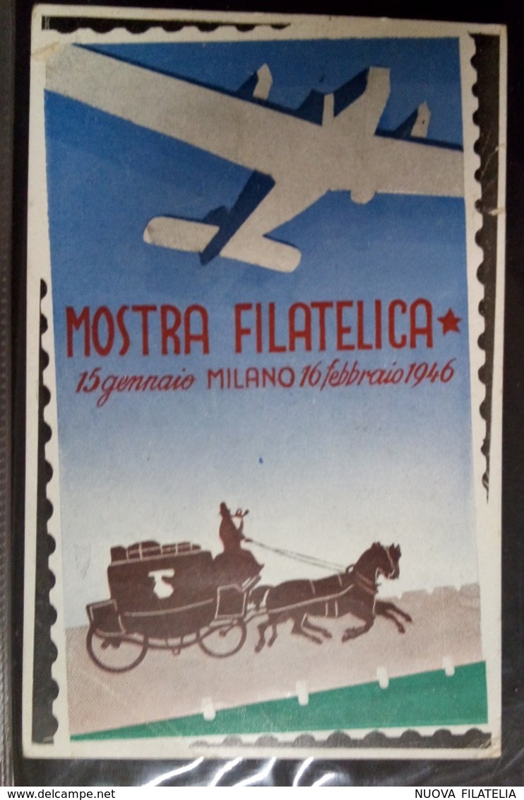 MOSTRA FILATELICA MILANO 1946 - Esposizioni