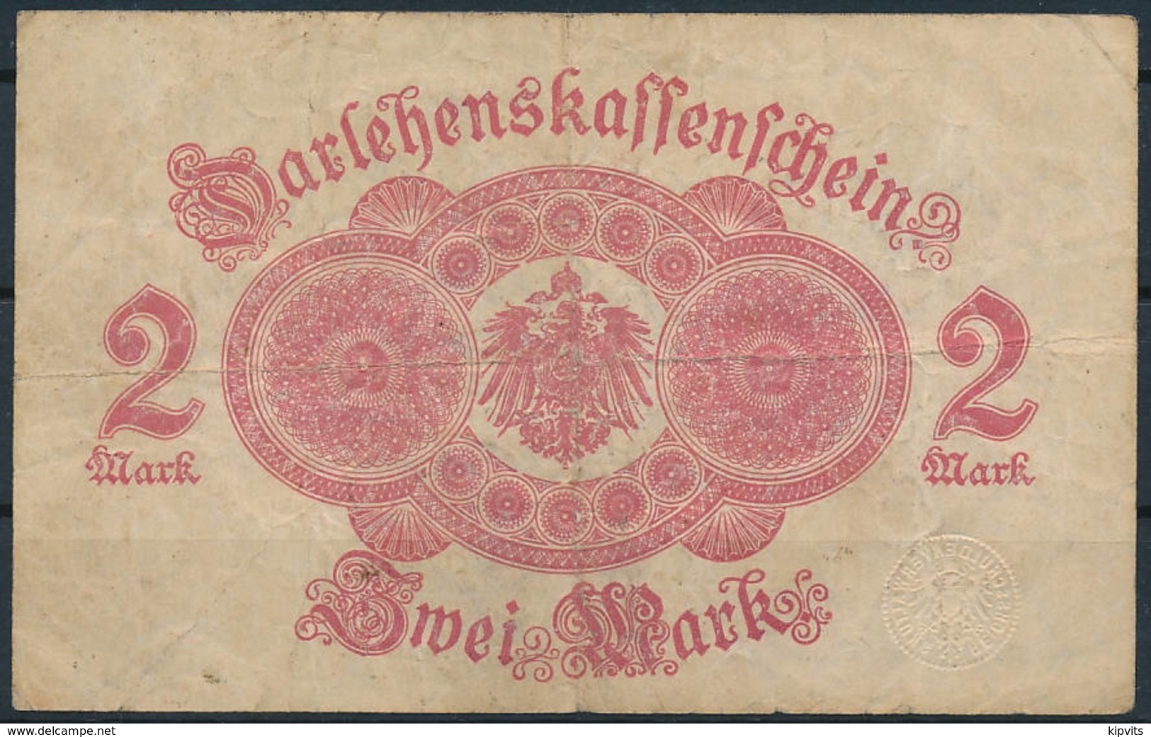 Darlehenskassenschein 1914 - 2 Mark - Circulated - Other & Unclassified