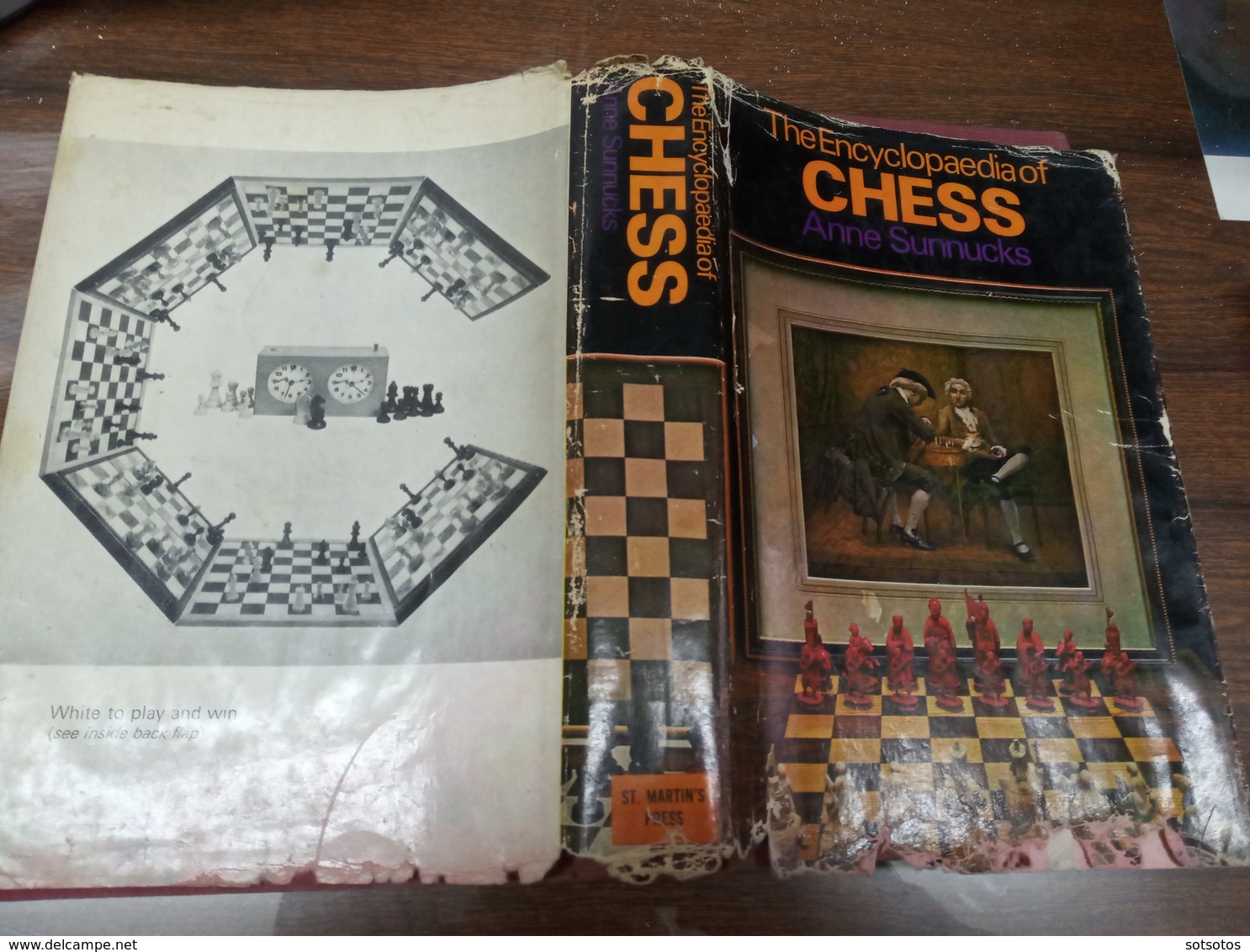 Anne Sunnuks, The Encyclopaedia Of Chess - 587 Pages - St Martin Press, N.Y. 1970 (23x15,5 Cm) - Traces Of Old Humidity - Enciclopedias