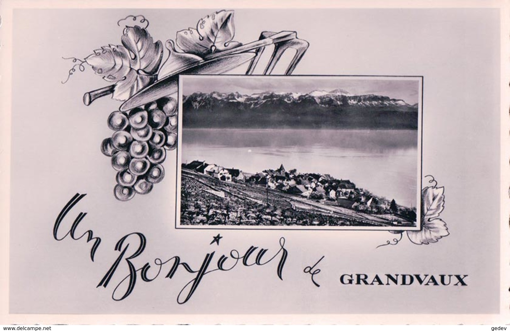 Un Bonjour De Grandvaux VD (11490) - Grandvaux