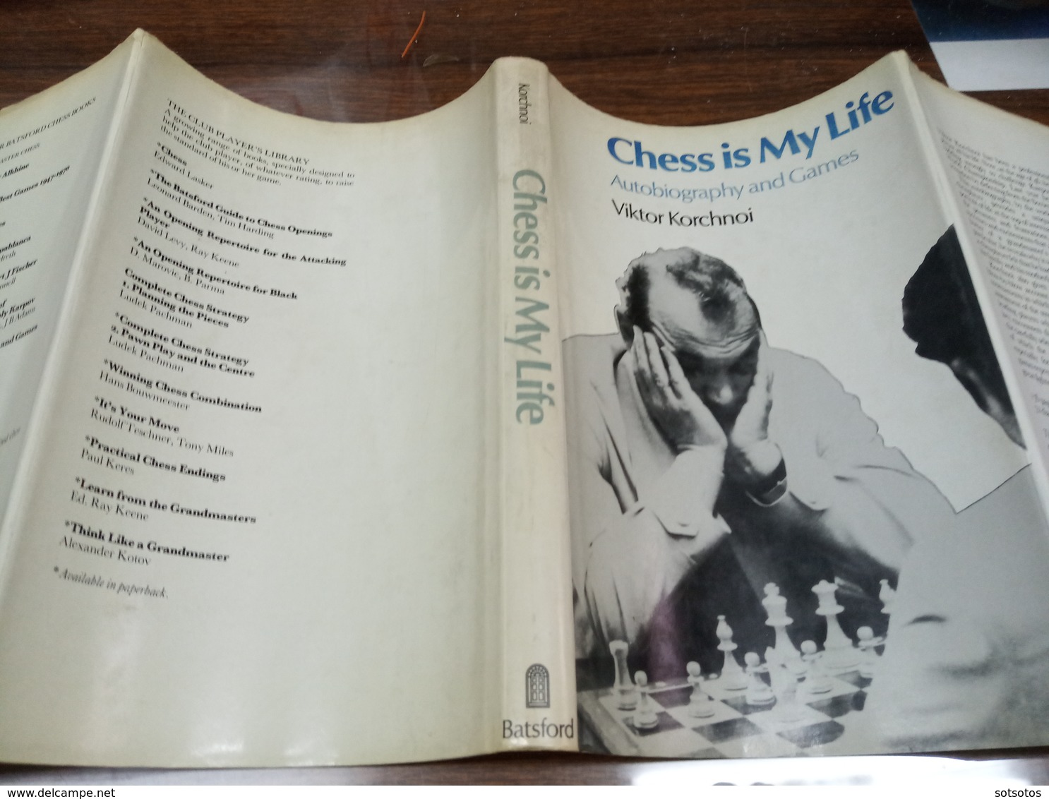 Chess Is My Life: Autobiography And Games, Victor Korchnoi, B.T.Batsford Ltdr, London. 1977 (22x14,5 Cm) 168 Pages - Altri & Non Classificati