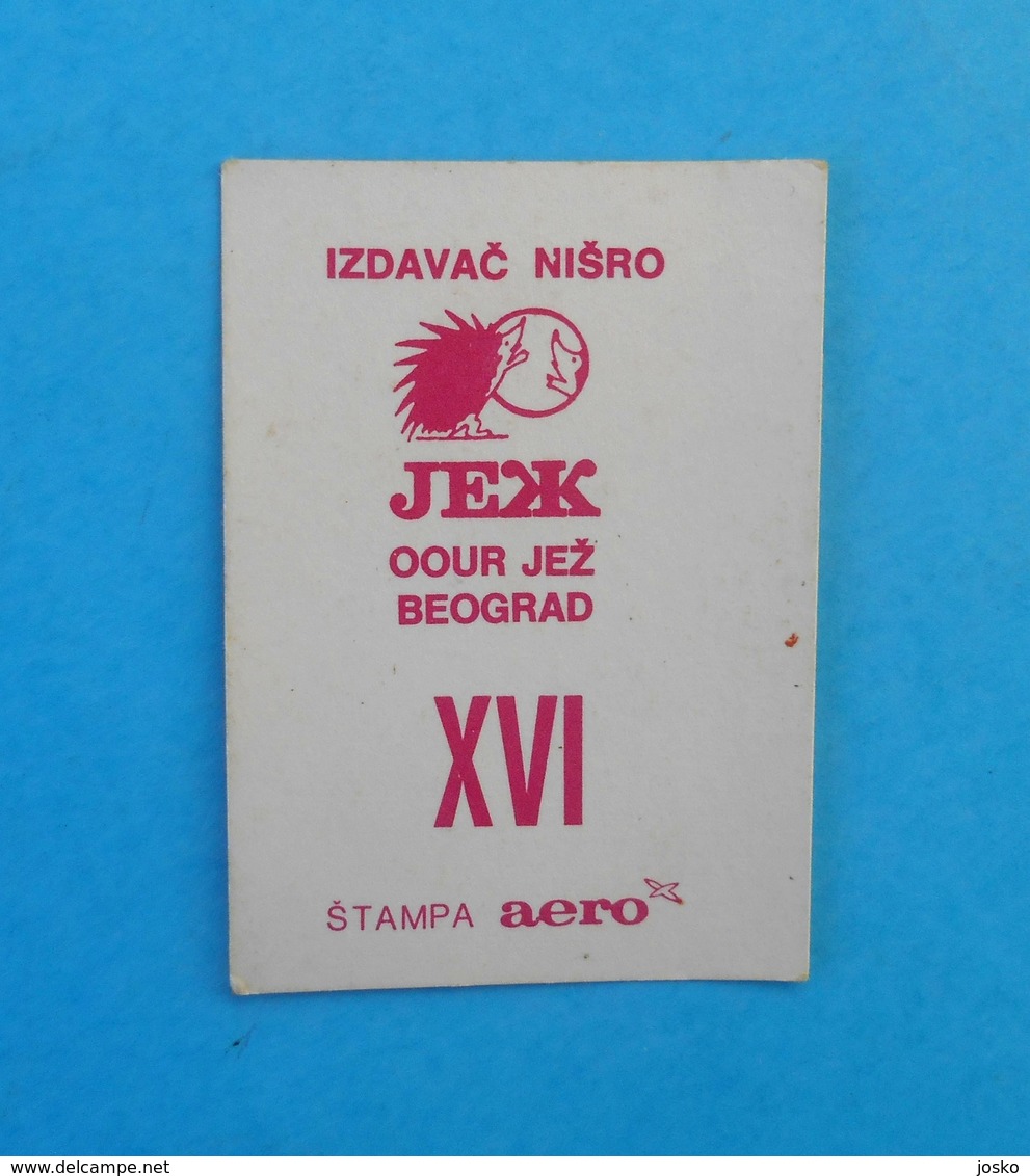 SUMMER OLYMPIC GAMES 1968 MEXICO - Yugoslav Old Card * Jeux Olympiques Olympia Olimpiadi Juegos Olímpicos Olympiade - Tarjetas