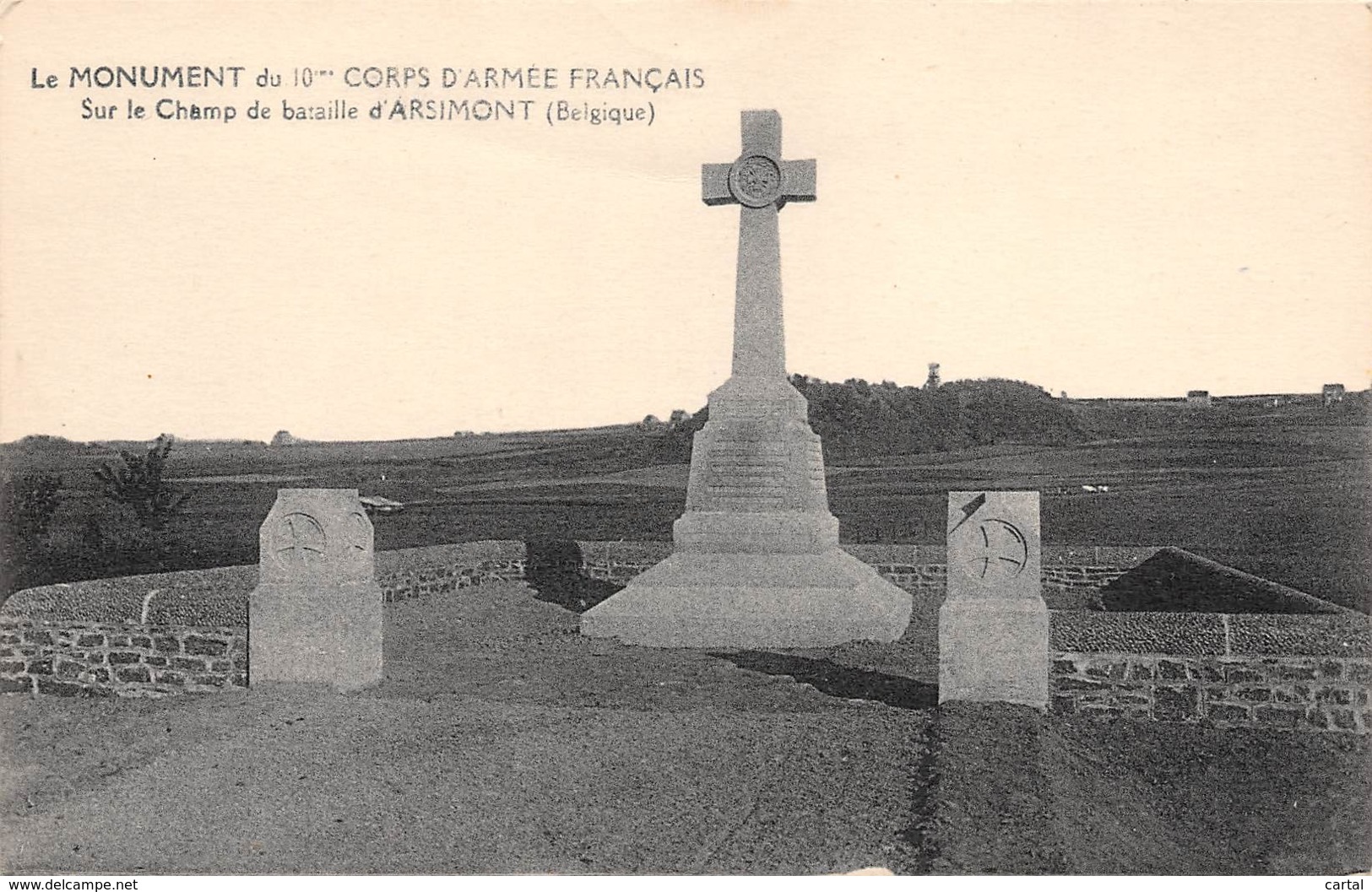 Le Monument Du 10ème Corps D'Armée Français, Sur Le Champ De Bataille D'ARSIMONT - Sambreville