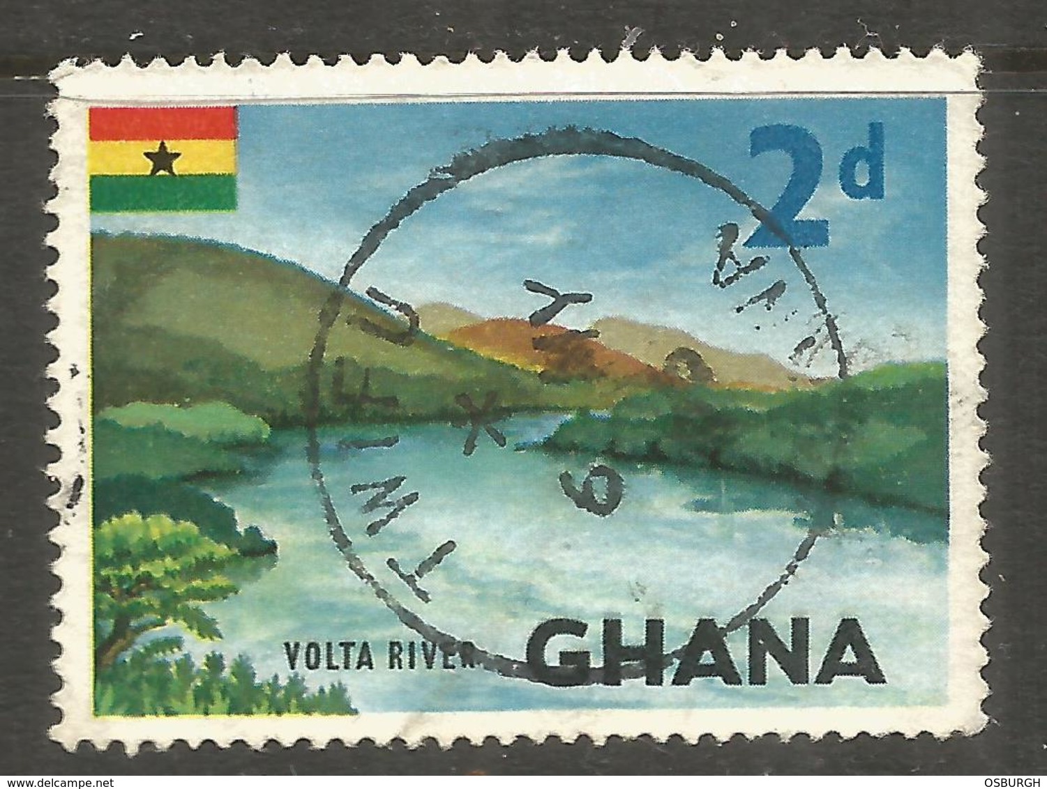 GHANA. TWIFU POSTMARK. - Ghana (1957-...)