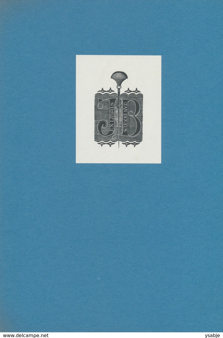 Ex Libris Jan Bours - Frans Van Der Wee (1925-1960) - Ex Libris