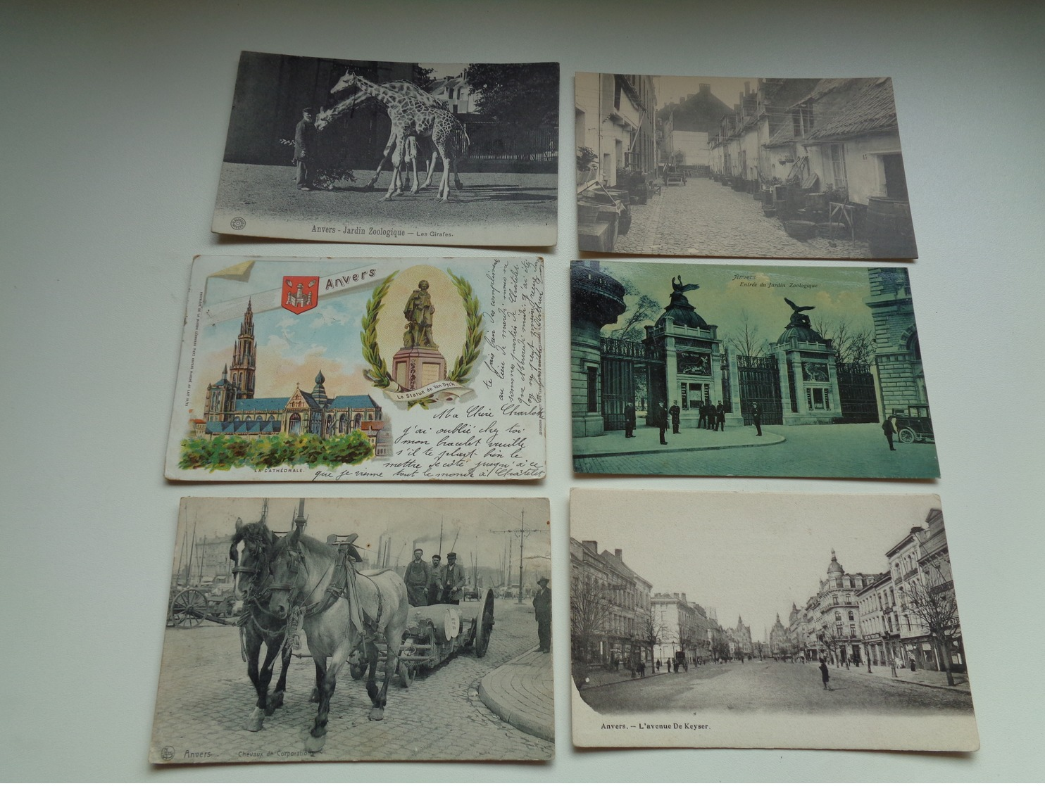 Lot De 60 Cartes Postales De Belgique  Anvers      Lot Van 60 Postkaarten Van België  Antwerpen - 60 Scans - 5 - 99 Cartes