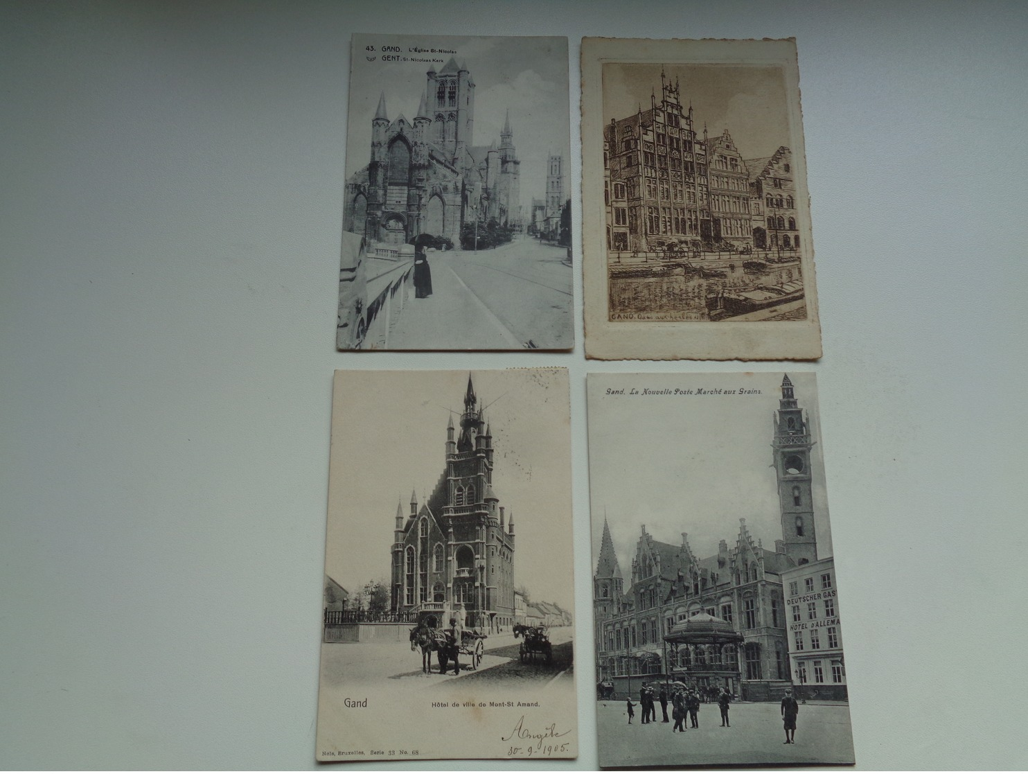 Beau Lot De 20 Cartes Postales De Belgique  Gand     Mooi Lot Van 20 Postkaarten Van België  Gent  - 20 Scans - 5 - 99 Cartes