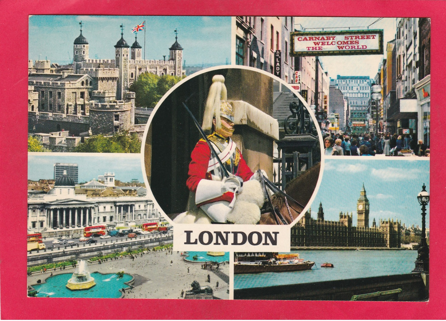 Modern Multi View Post Card Of London,England,P36. - Altri & Non Classificati