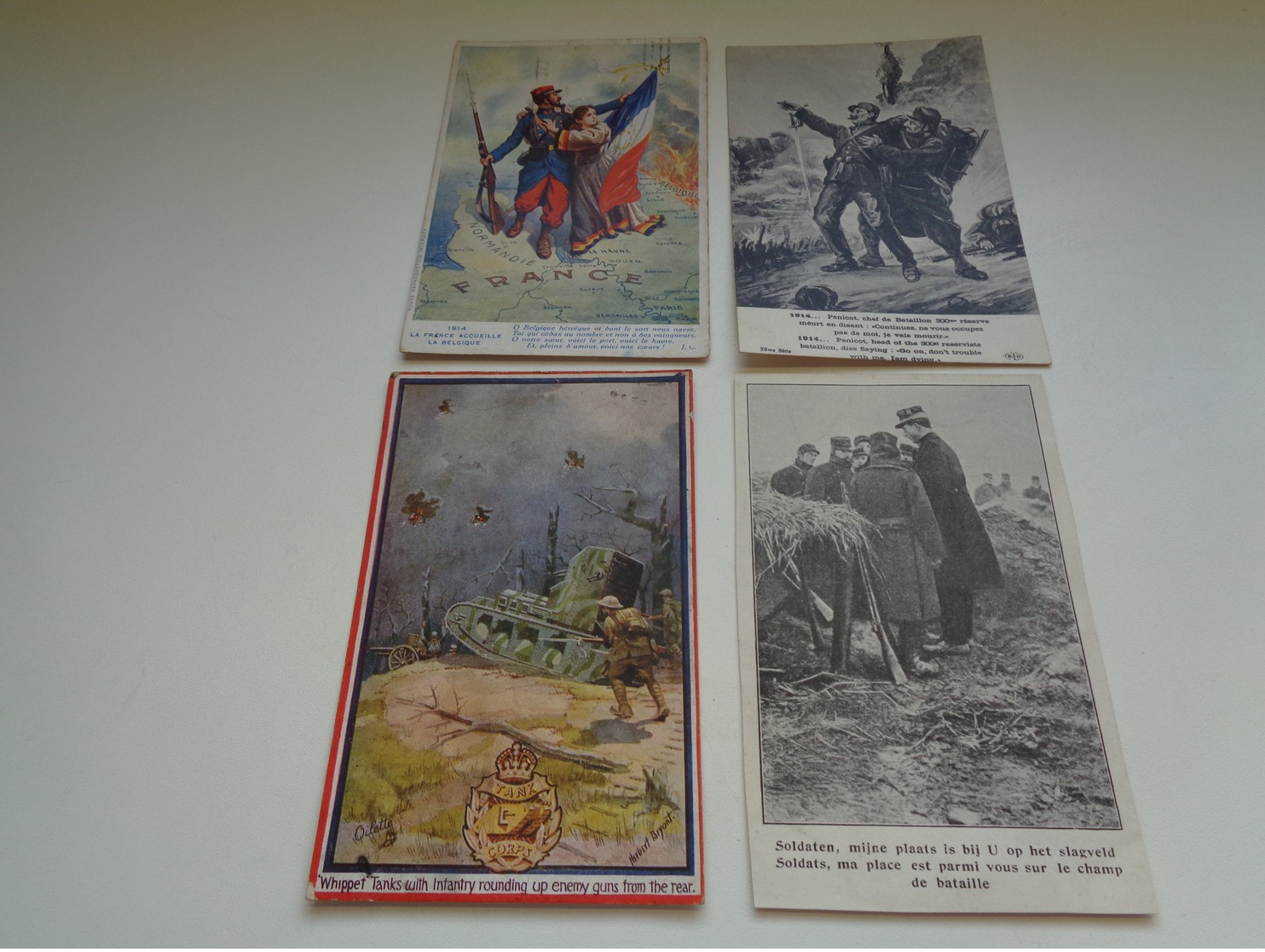 Beau Lot De 20 Cartes Postales De Guerre 1914 - 1918    Soldat  Armée   Mooi Lot 20 Postkaarten  Leger Oorlog Soldaat - 5 - 99 Cartes