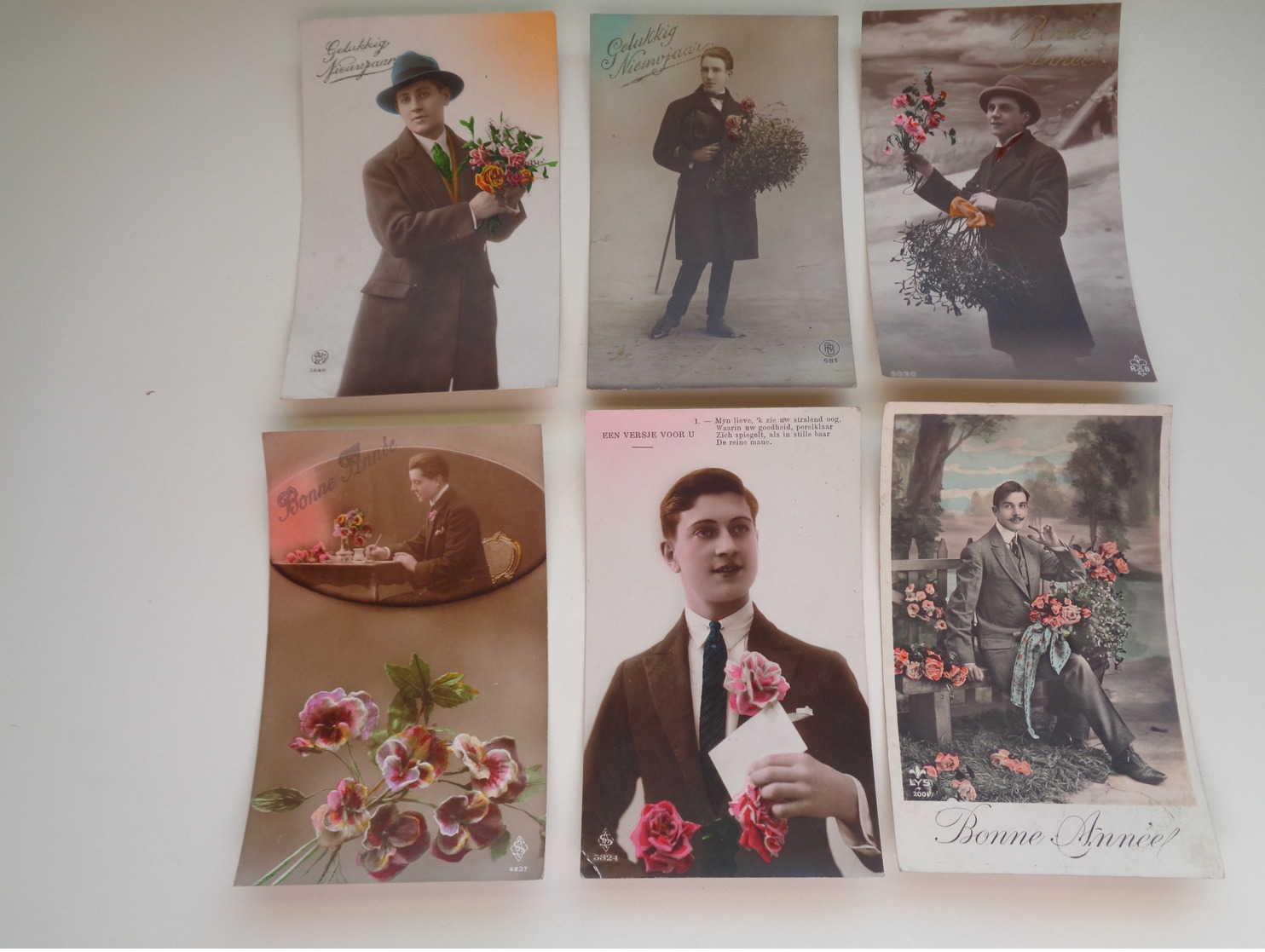 Beau Lot De 60 Cartes Postales De Fantaisie  Hommes  Homme   Mooi Lot 60 Postkaarten Van Fantasie Mannen Man -  60 Scans - 5 - 99 Cartes