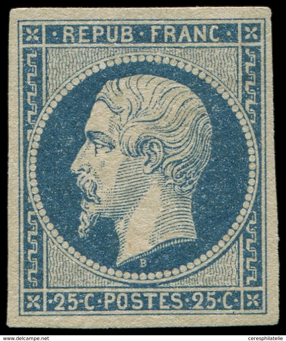 * PRESIDENCE - 10   25c. Bleu, Frais Et TTB - 1852 Louis-Napoleon