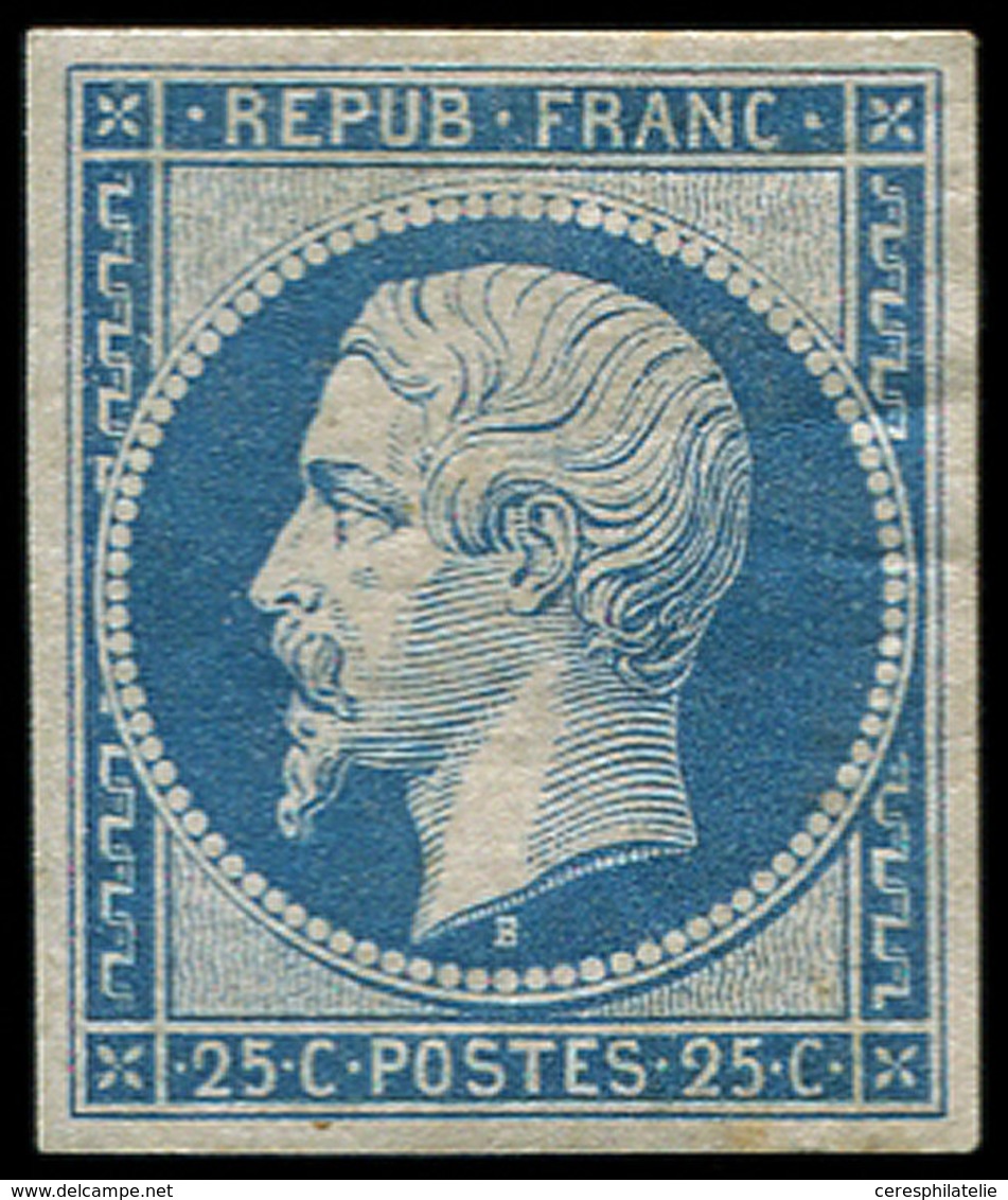 * PRESIDENCE - R10c 25c. Bleu, REIMPRESSION, TB - 1852 Luis-Napoléon