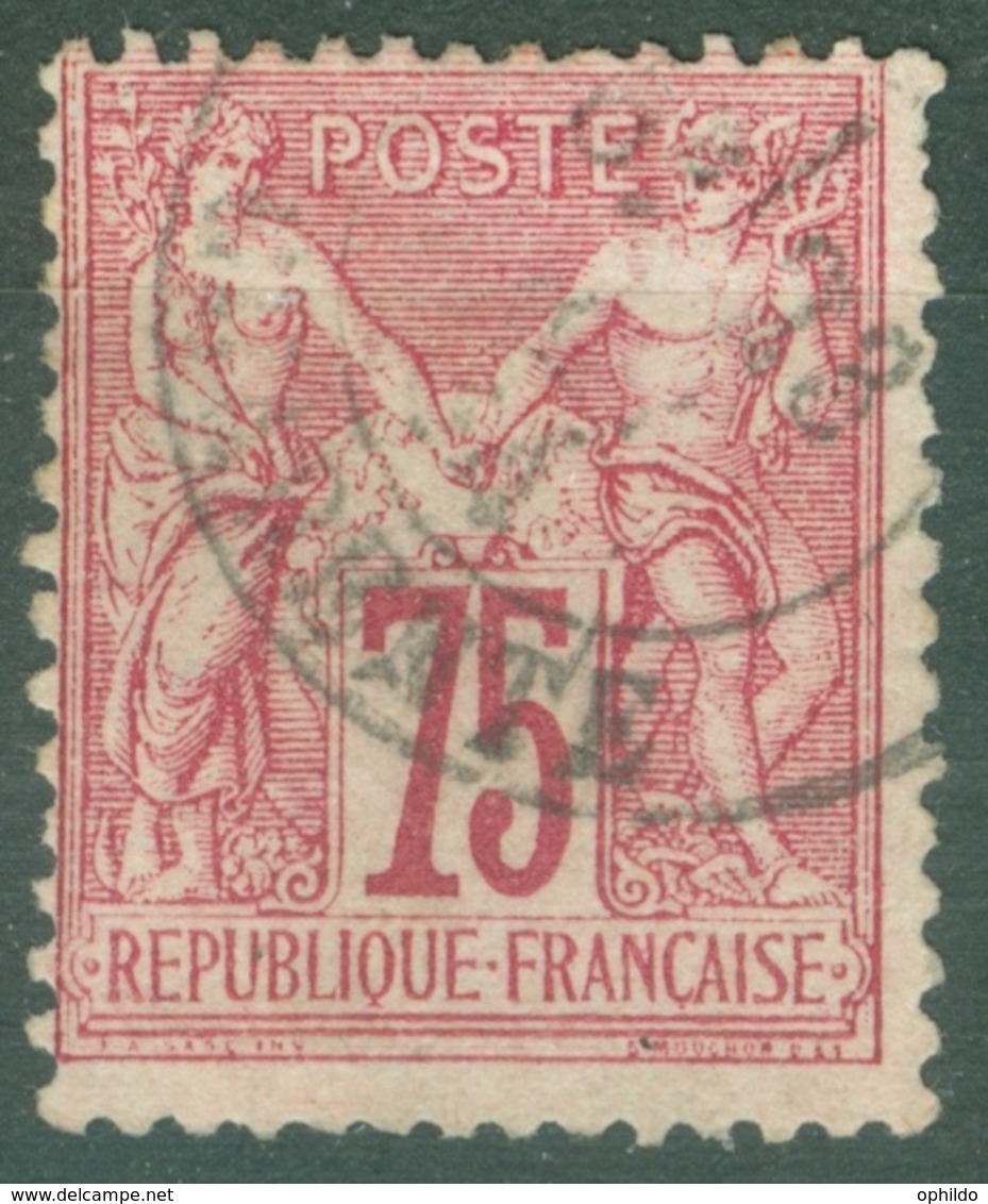 France 71 Ob B/TB - 1876-1878 Sage (Typ I)