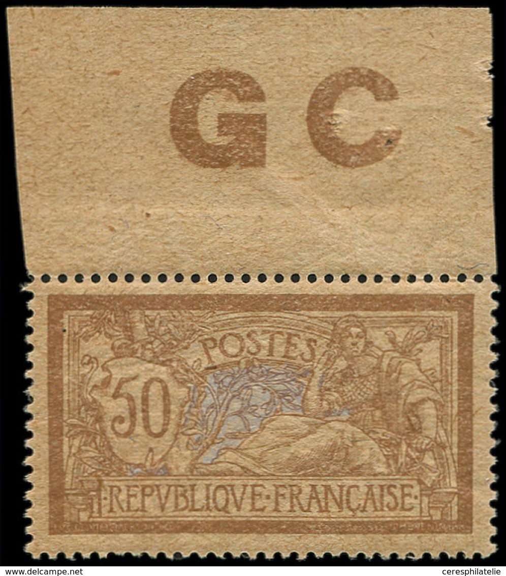 ** Collection Au Type Merson - 120  50c. Brun Et Gris, Bdf, Manchette GC, TB - 1900-27 Merson