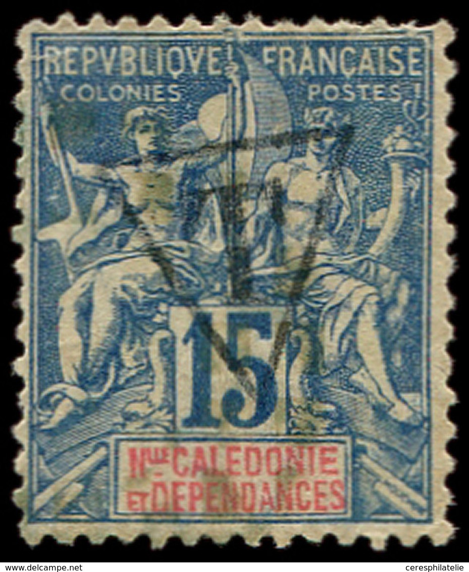 NOUVELLE CALEDONIE Taxe 3 : 15c. Bleu, T Dans Un Triangle, Obl., TB - Impuestos