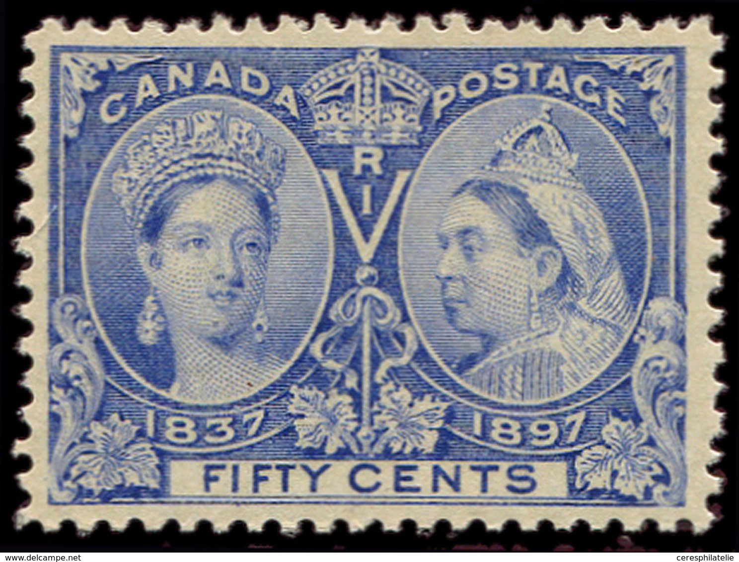 * CANADA 48 : 50c. Outremer, TB - Other & Unclassified