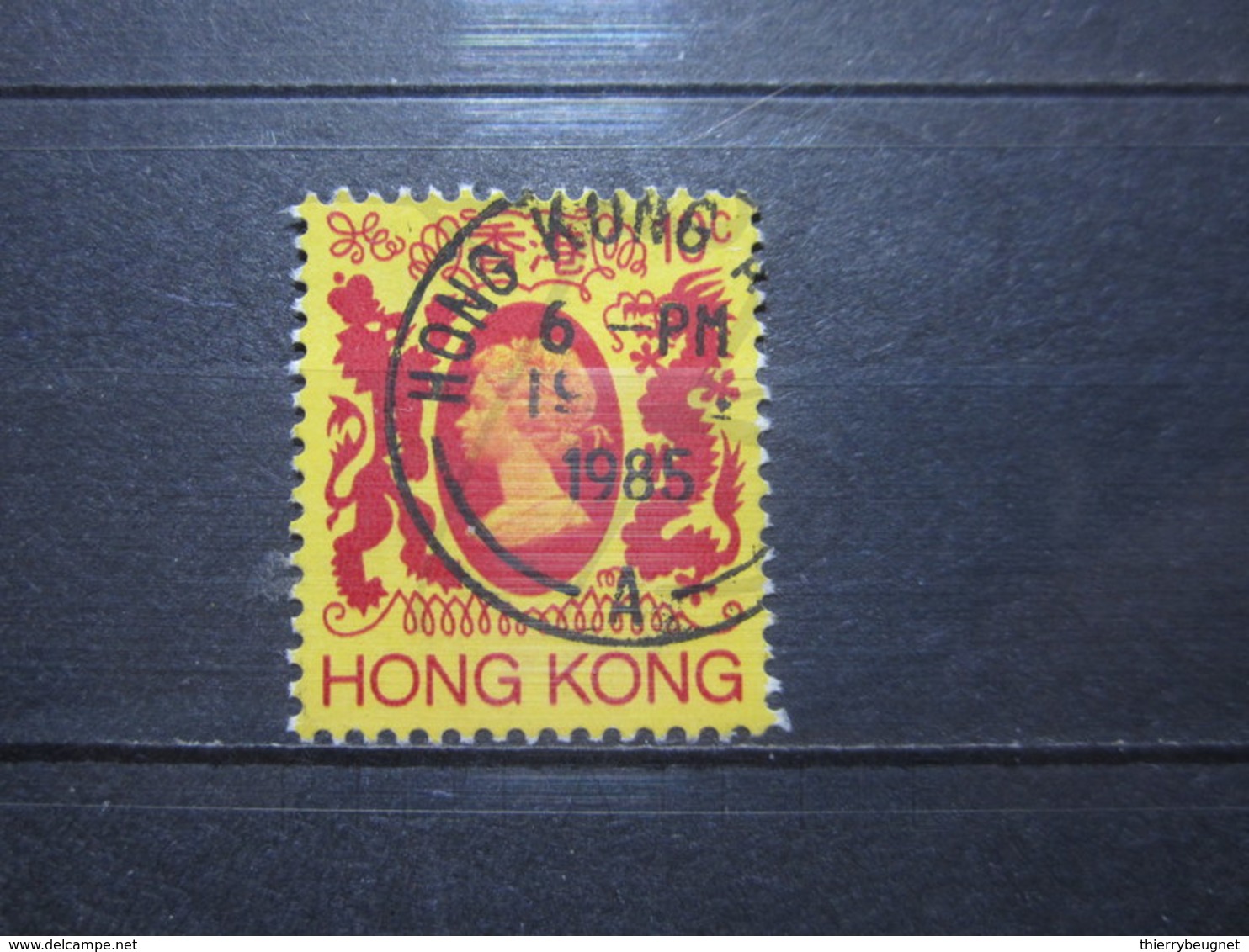 VEND BEAU TIMBRE DE HONG-KONG N° 382 , OBLITERATION " HONG KONG A " !!! - Used Stamps