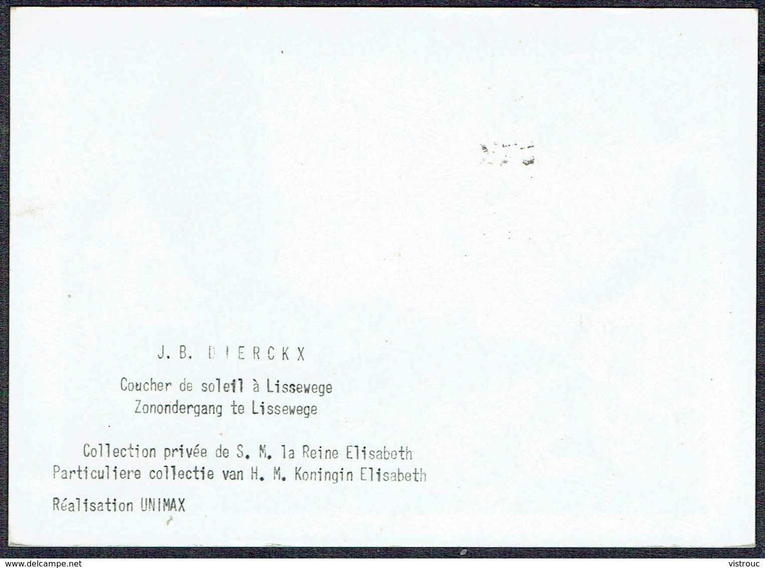 COB N° 1467 Sur 1 Carte Max. - Eglise De LISSEWEGE - Oblit: "LISSEWEGE - 7/9/1968". - 1961-1970