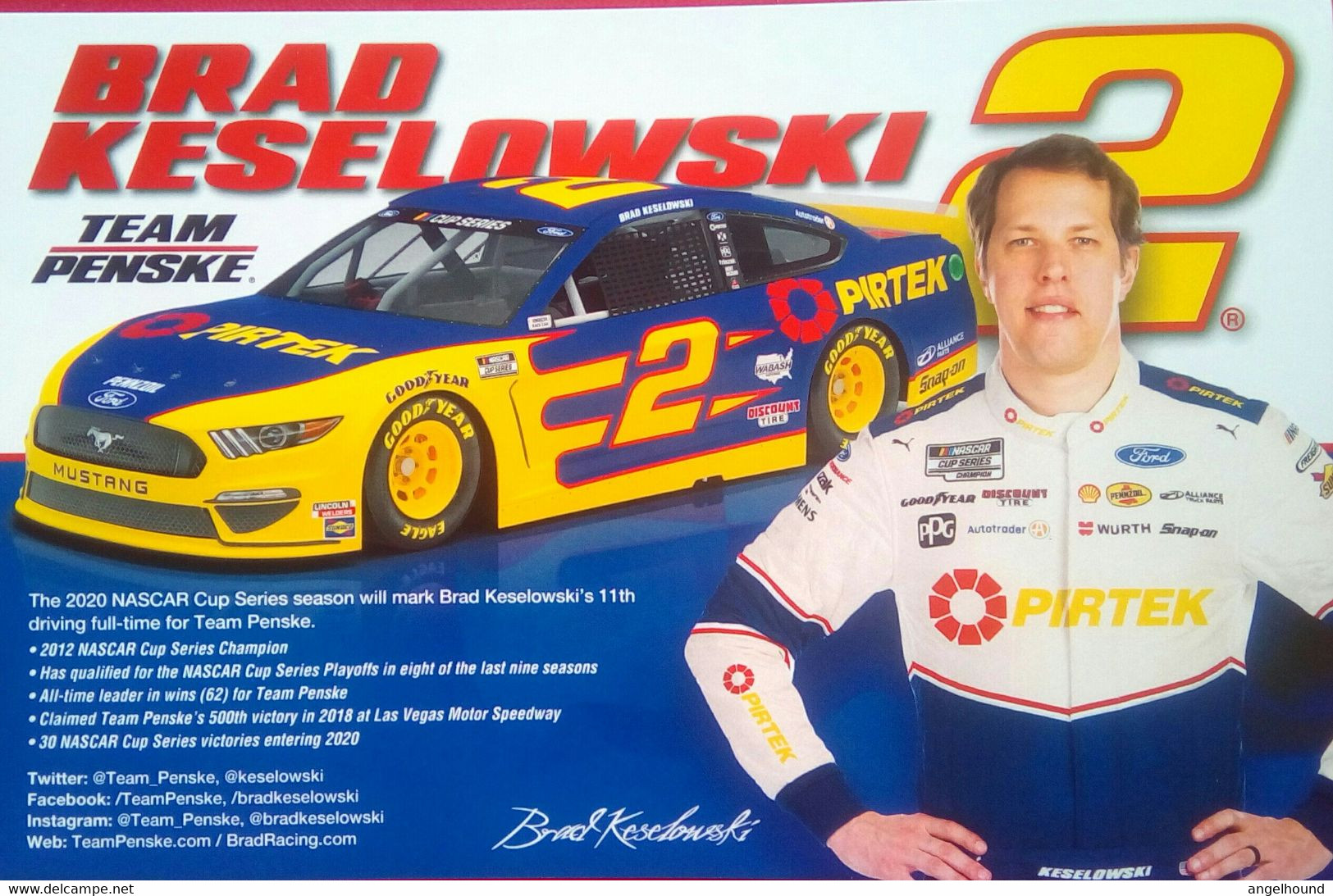 Brad Keselowski - Bekleidung, Souvenirs Und Sonstige