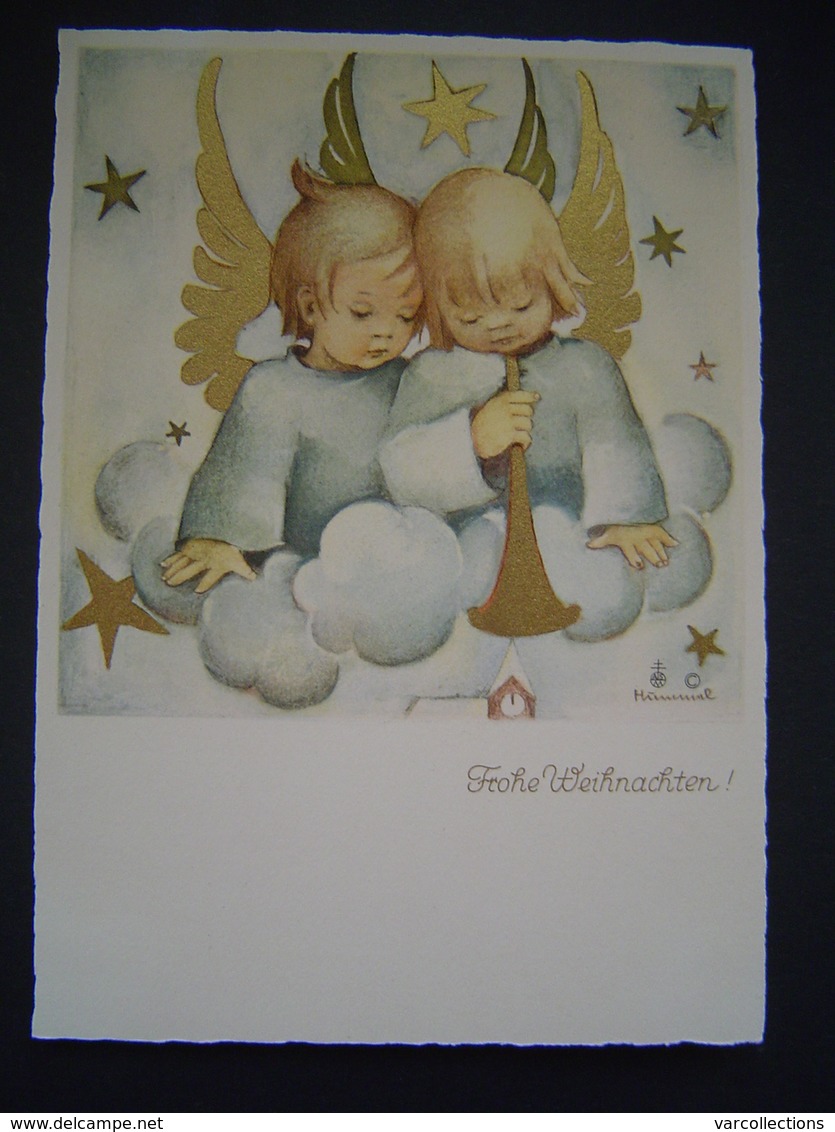 CARTE POSTALE Ancienne Religion : FROHE WEIHNACHTEN / HUMMEL / JOSEF MULLER - MUNCHEN N° 5763 / GERMANY - Autres & Non Classés