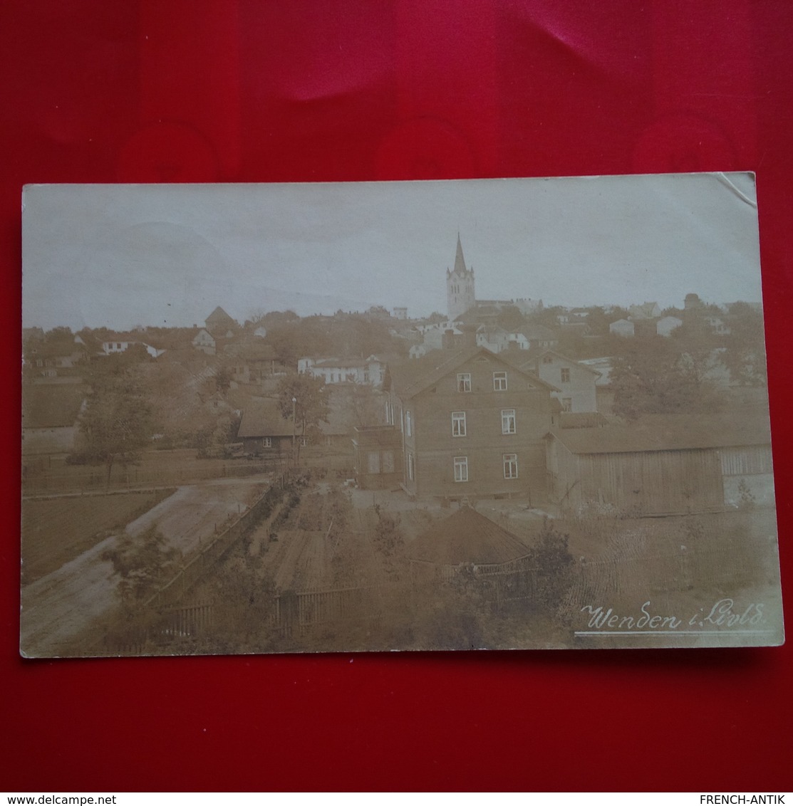 CARTE PHOTO WENDEN LETTONIE ? - Latvia