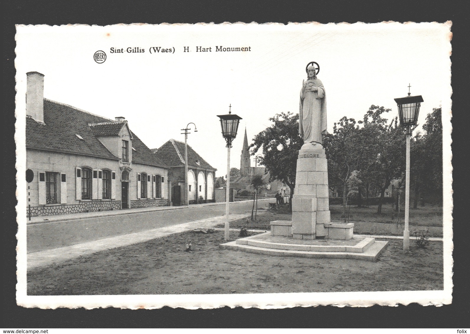 Sint-Gillis-Waas / Sint-Gillis (Waes) - H. Hart Monument - Sint-Gillis-Waas