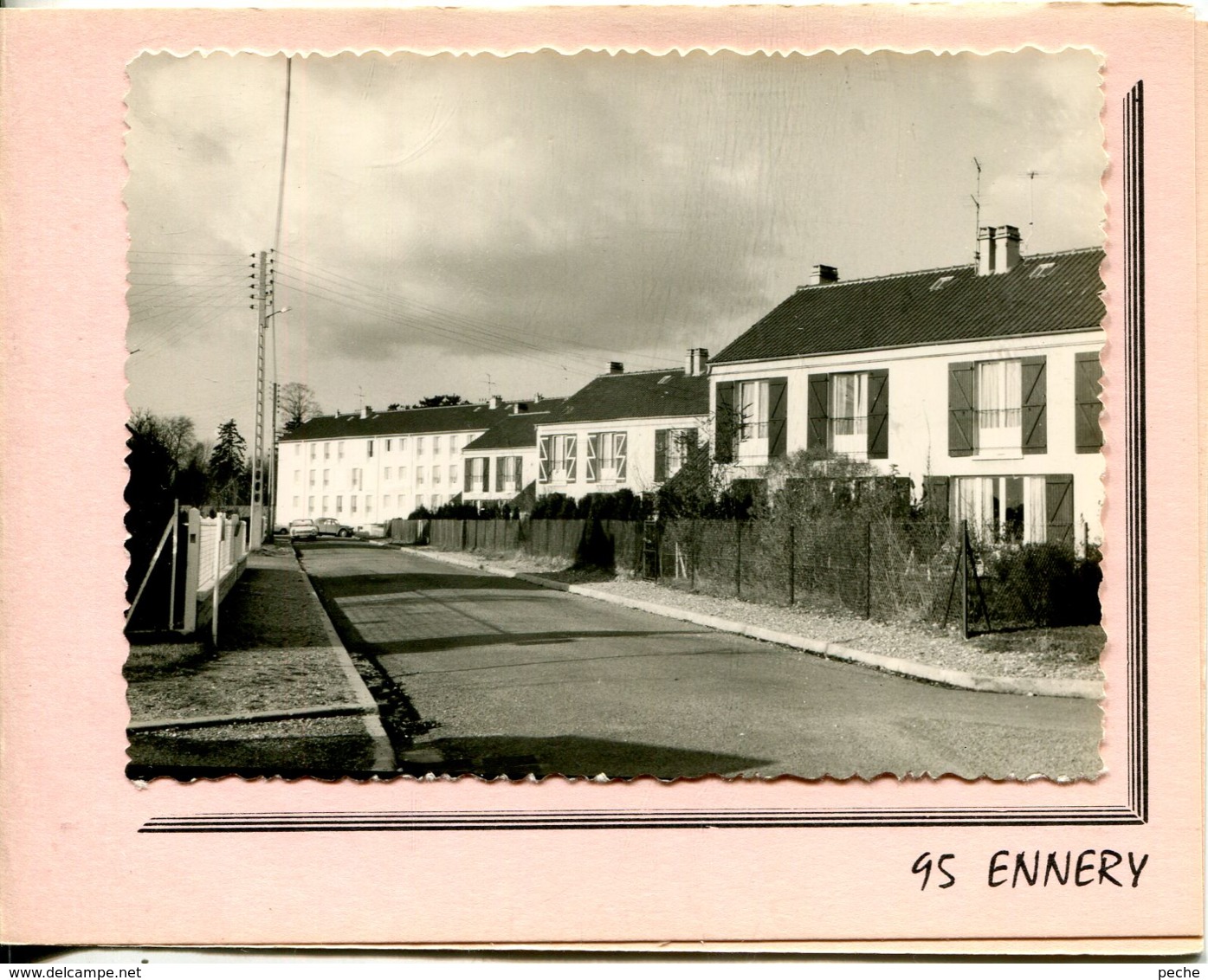 N°3048 T -photo Ennery  -collage Montage Sur Carte- RR- - Ennery