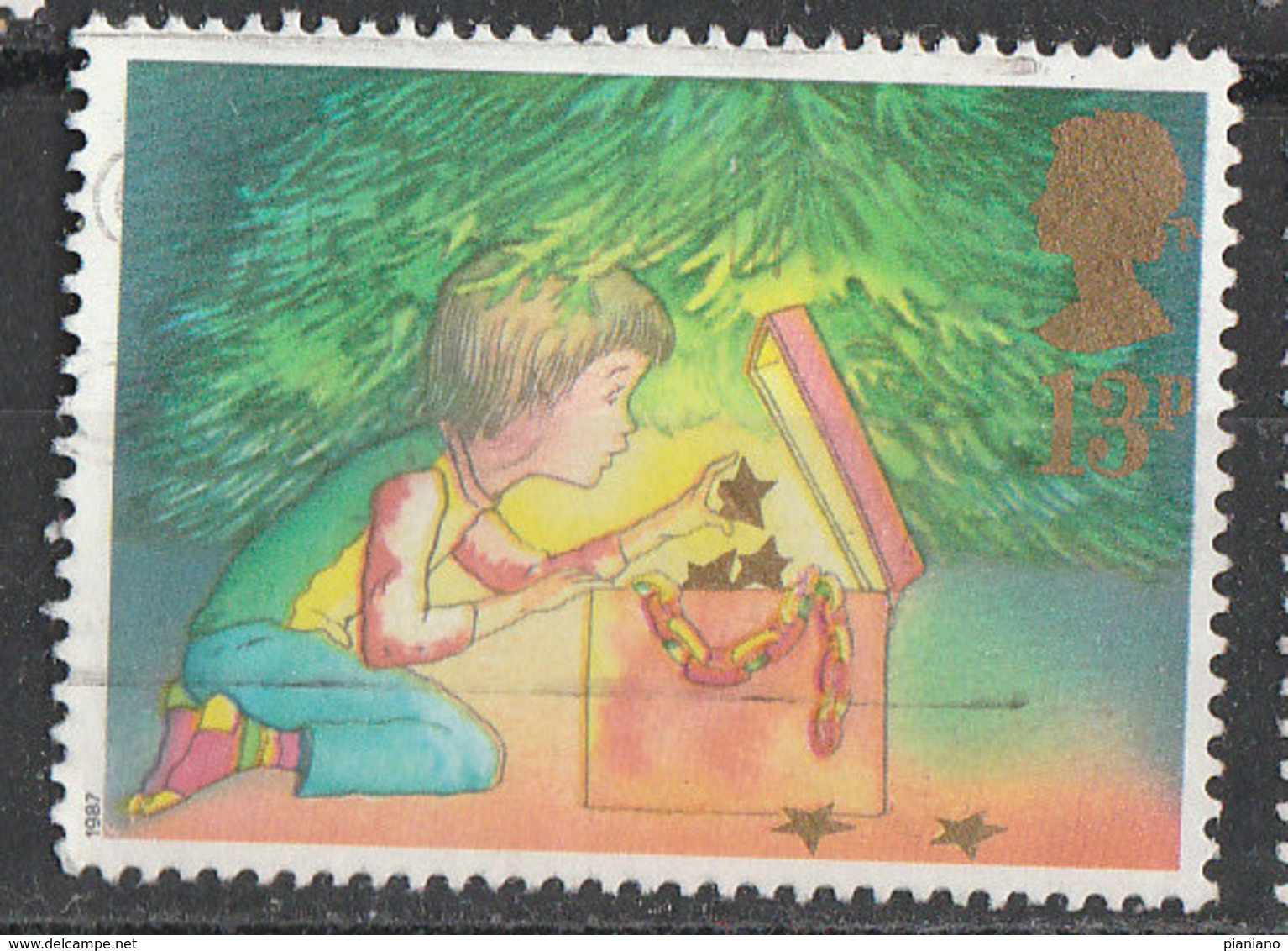 PIA - GRAN BRETAGNA : 1987 :  Natale : I Bambini E La Magia  Del Natale   -  (YV  1288) - Cristianesimo