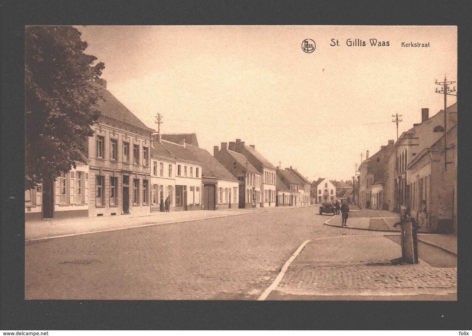 Sint-Gillis-Waas / St. Gillis-Waas - Kerkstraat - Uitgave E. Van Den Bosch - Nagels - Sint-Gillis-Waas