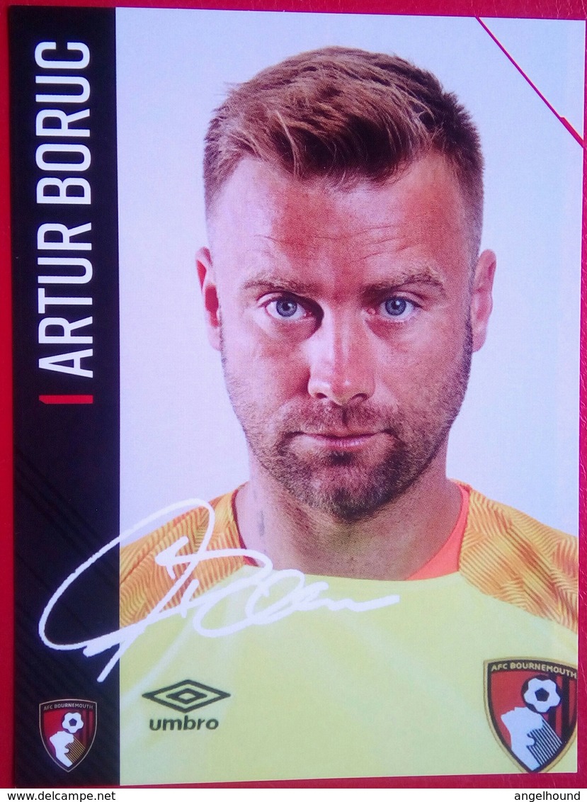 Artur Boruc ( Polish Football) - Autógrafos