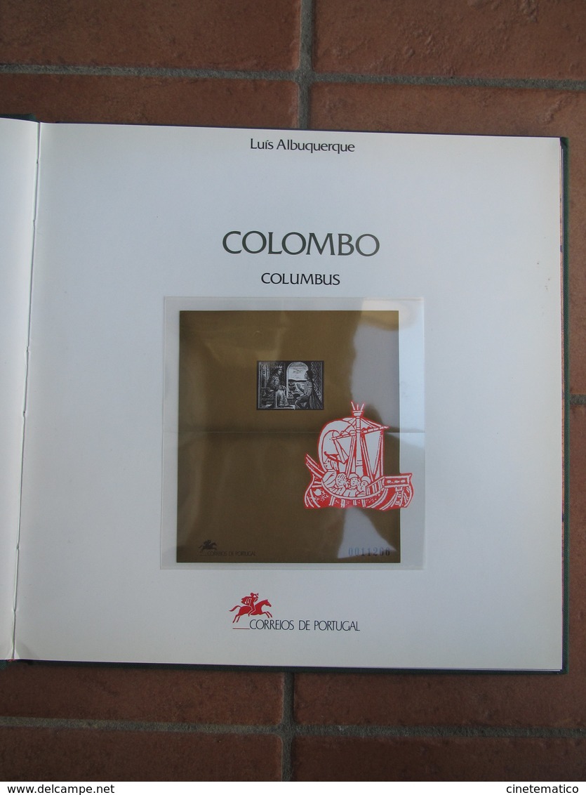 Colombo - Libro Filatelico Emesso Dalle Poste Portoghesi Nel 500° Anniversario Della Scoperta Dell'America - Christophe Colomb