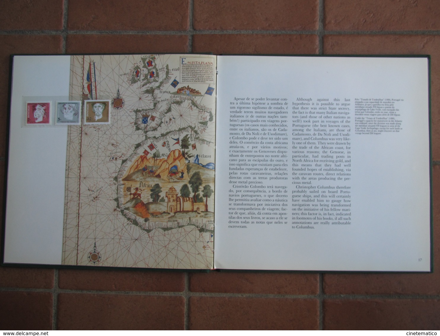 Colombo - Libro Filatelico Emesso Dalle Poste Portoghesi Nel 500° Anniversario Della Scoperta Dell'America - Cristoforo Colombo