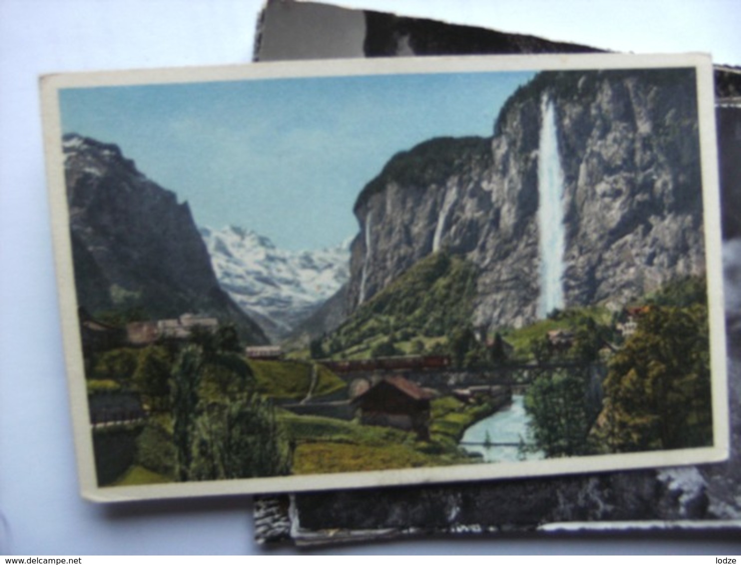 Zwitserland Schweiz Suisse BE Lauterbrunnen Staubbach Und Zug - Lauterbrunnen