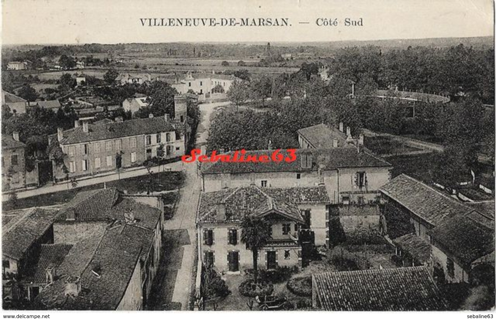 Villeneuve-de-Marsan - Coté Sud - 1927 - Villeneuve De Marsan