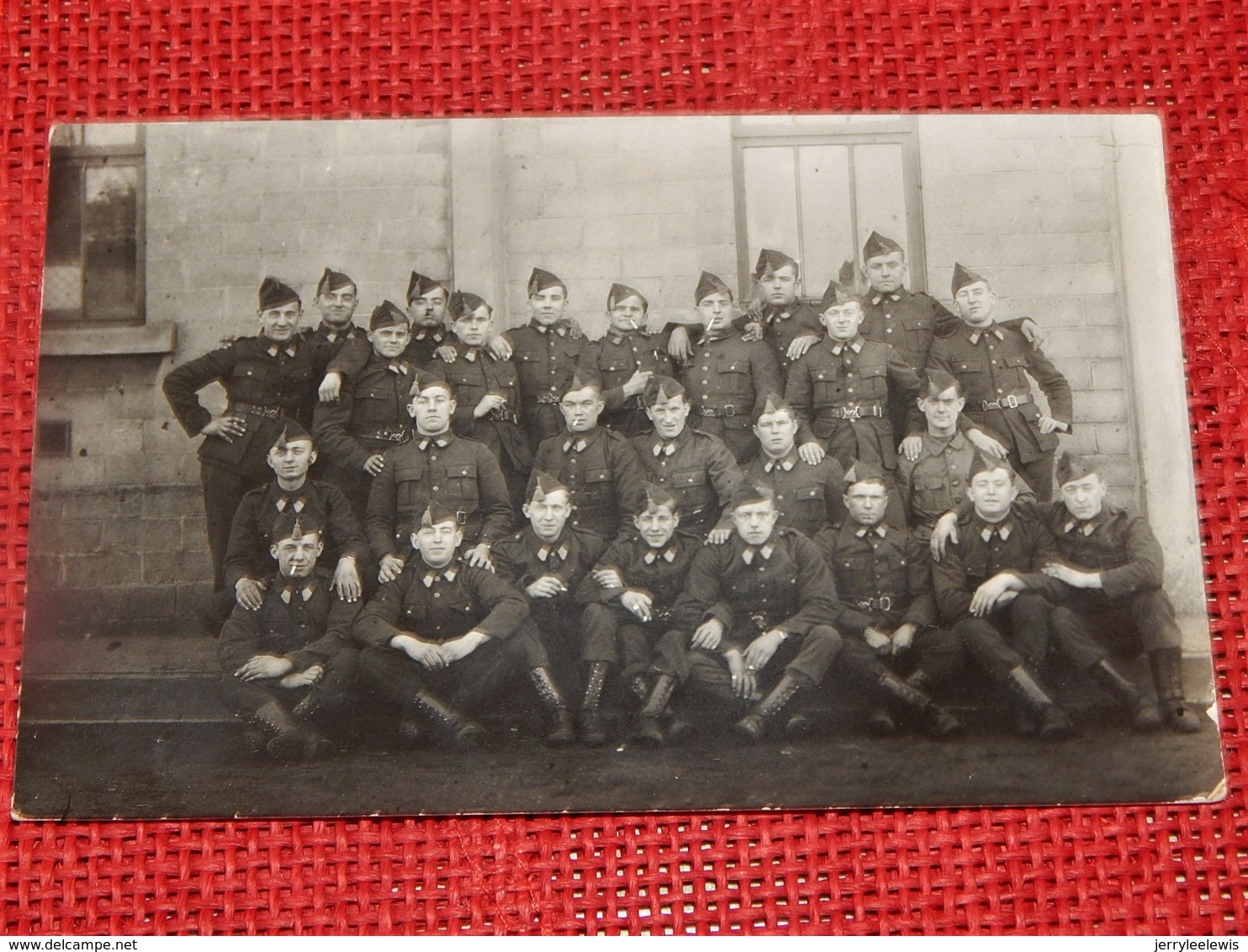 MILITARIA  -   Armée Belge  -  Photo De Groupe - Régiments