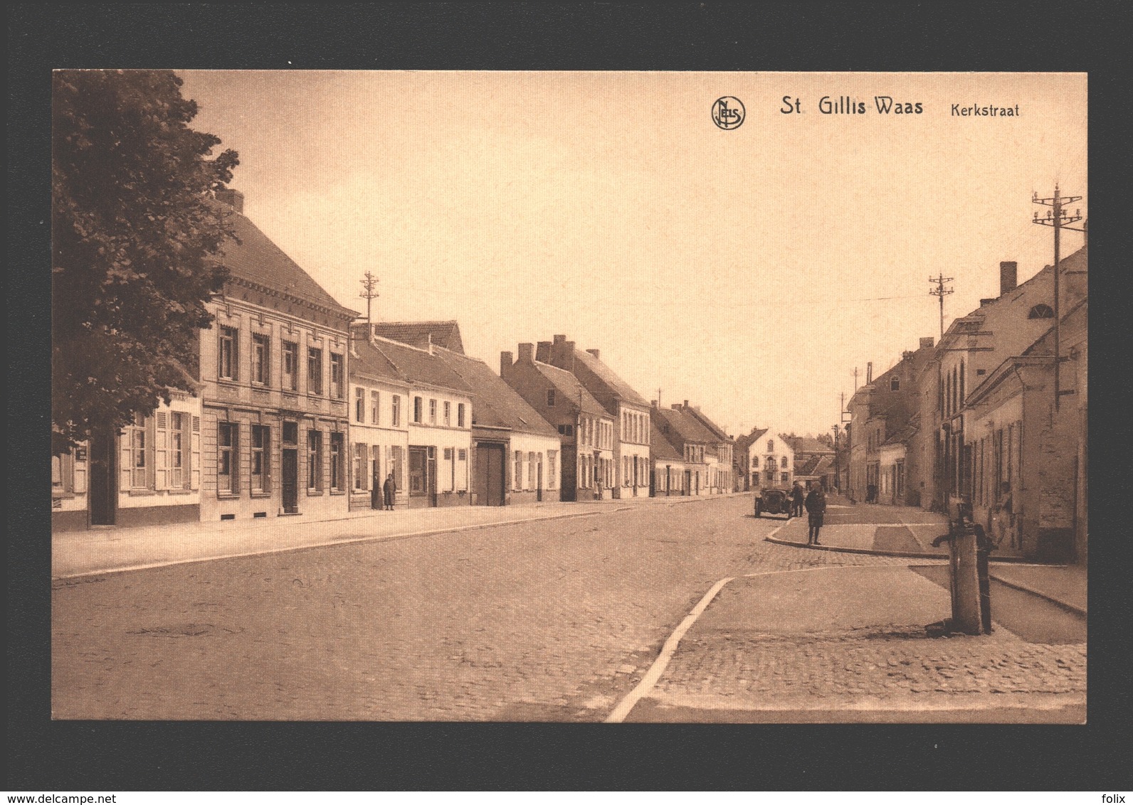 Sint-Gillis-Waas / St. Gillis-Waas - Kerkstraat - Uitgave E. Van Den Bosch - Nagels - Sint-Gillis-Waas