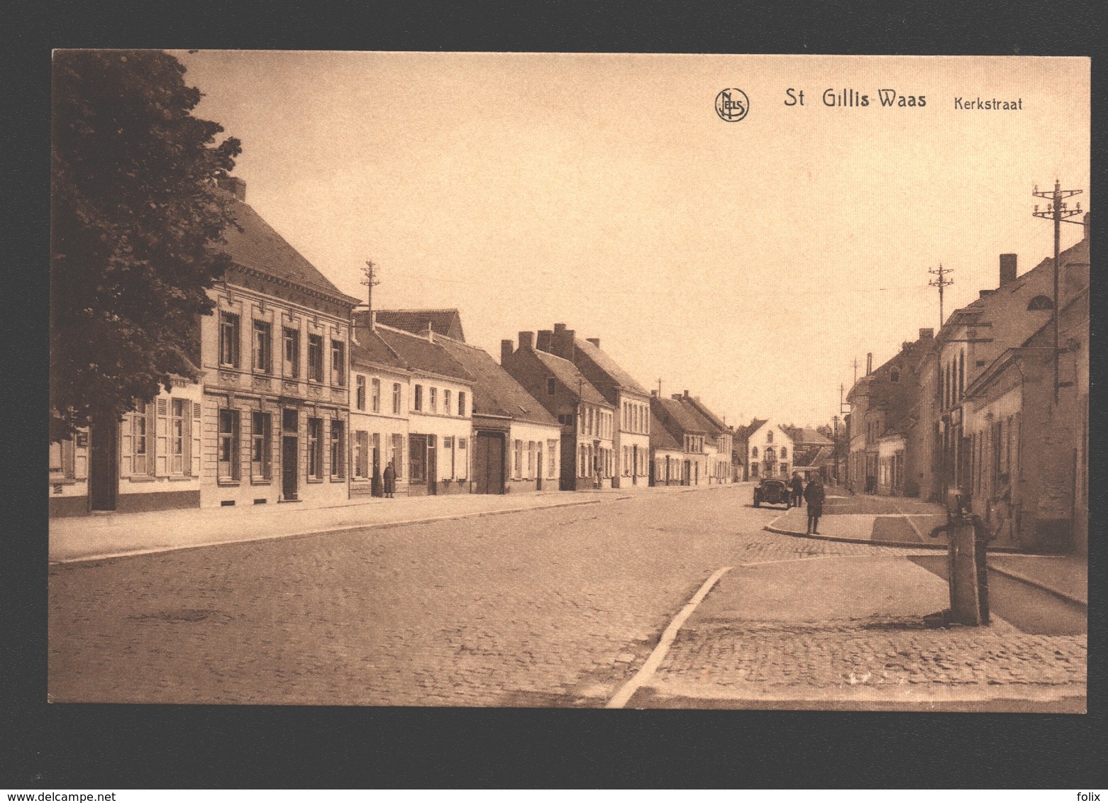 Sint-Gillis-Waas / St. Gillis-Waas - Kerkstraat - Uitgave E. Van Den Bosch - Nagels - Sint-Gillis-Waas