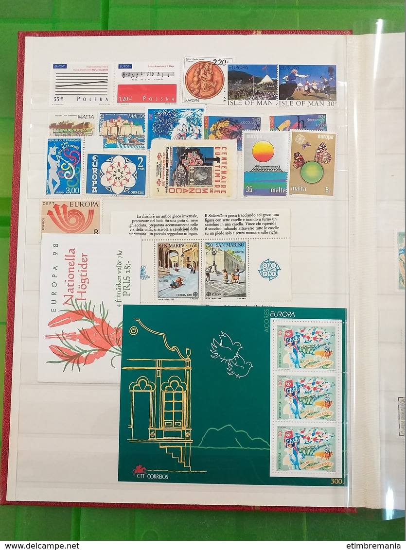 LOT N° E 104  PAYS DIVERS    Un Bon Classeur De Timbres Neufs ** - Sammlungen (im Alben)