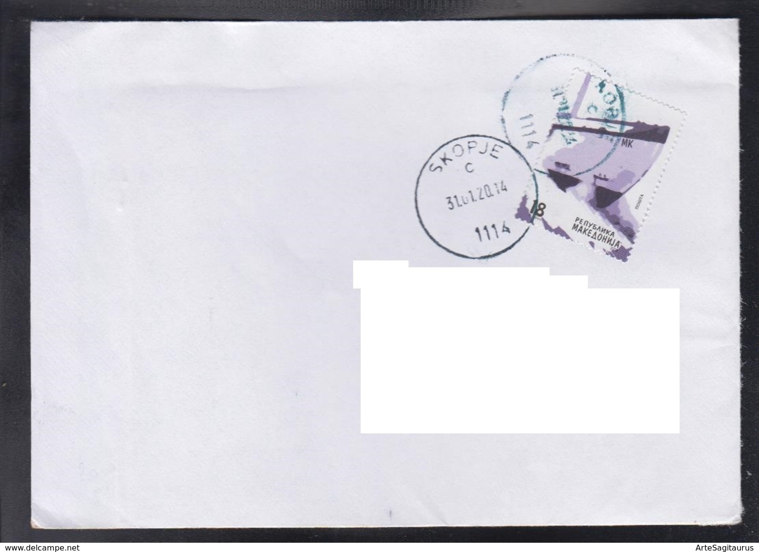 REPUBLIC OF MACEDONIA, 2009, COVER, MICHEL 511 - TRANSPORT-Ships *** - Macedonia Del Nord