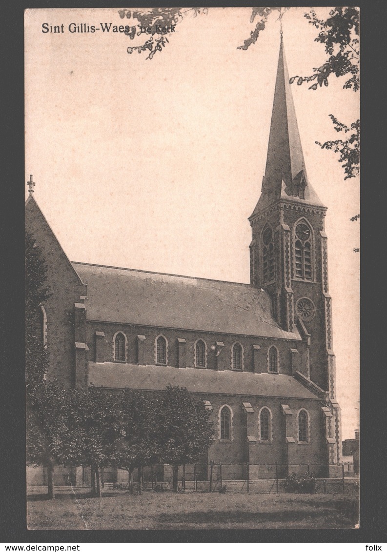 Sint-Gillis-Waas / Sint Gillis-Waes - De Kerk - Uitgave De Nys - Sint-Gillis-Waas