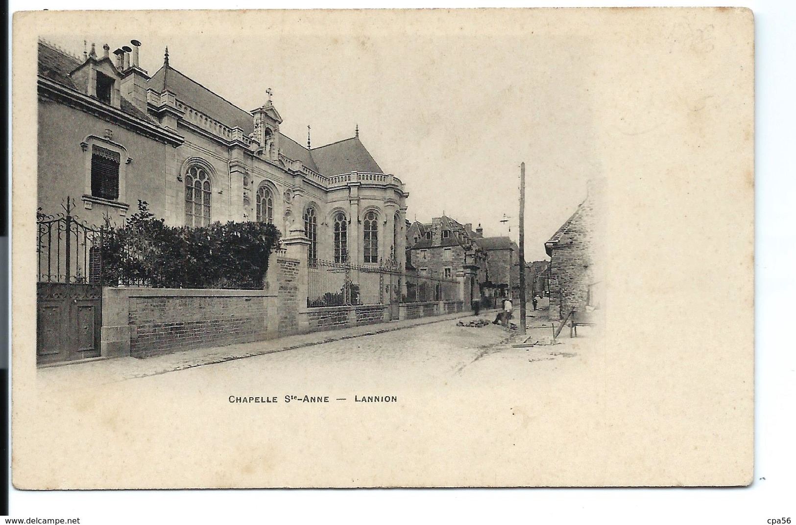 LANNION - Chapelle Sainte-Anne - Cliché Précurseur (avant 1900) - Lannion