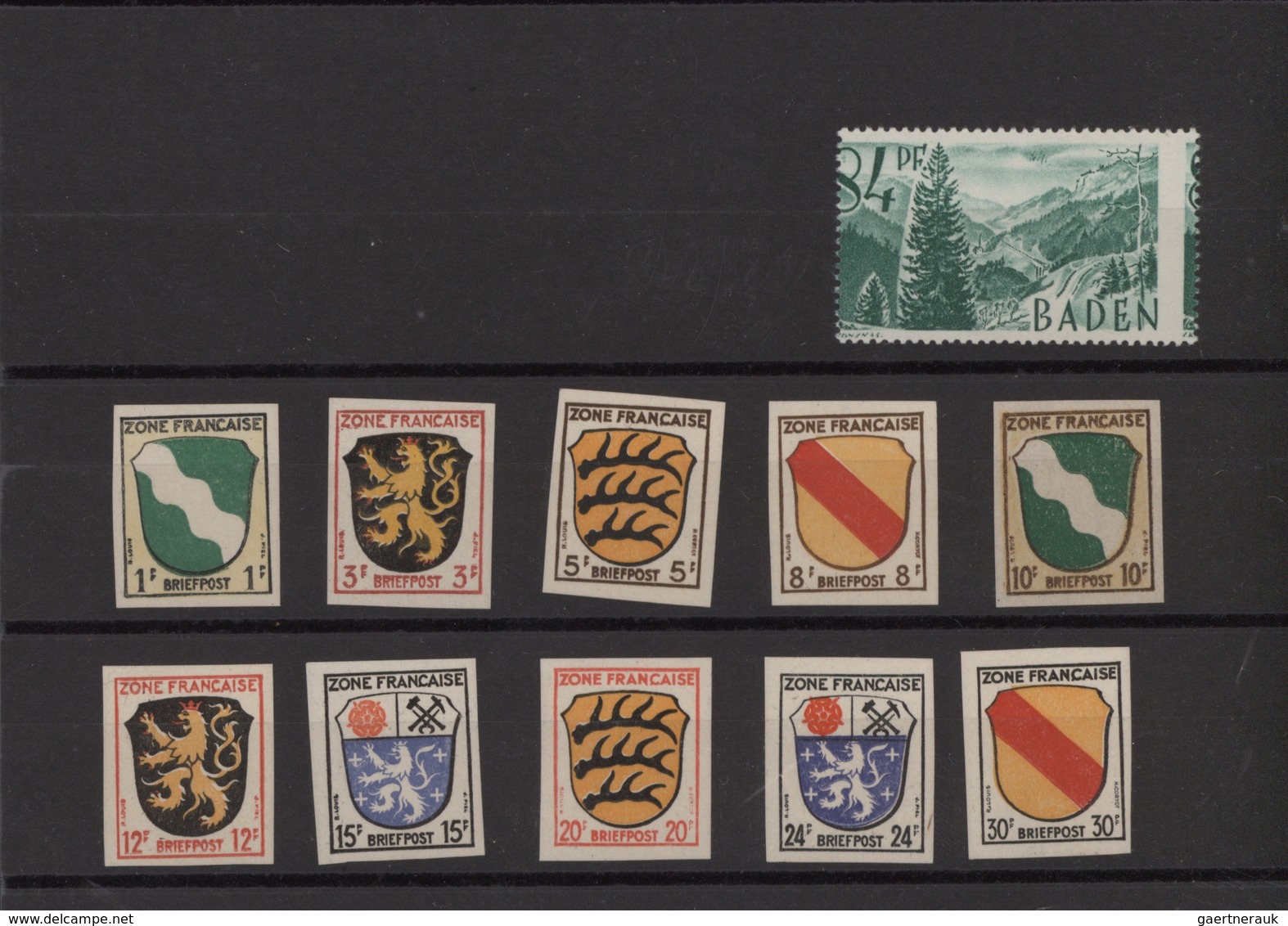 Nachlässe: NACHKRIEGSDEUTSCHLAND - Hochwertiger Bestand Auf Steckkarten/Steckseiten, Weniges Auch Lo - Lots & Kiloware (mixtures) - Min. 1000 Stamps