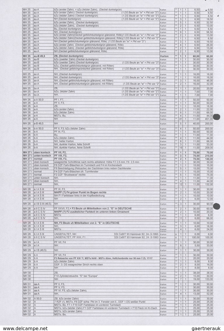 Nachlässe: ALLE WELT - substanziell guter Nachlaßposten in 14 Alben, einem Folder, einem kl. Karton