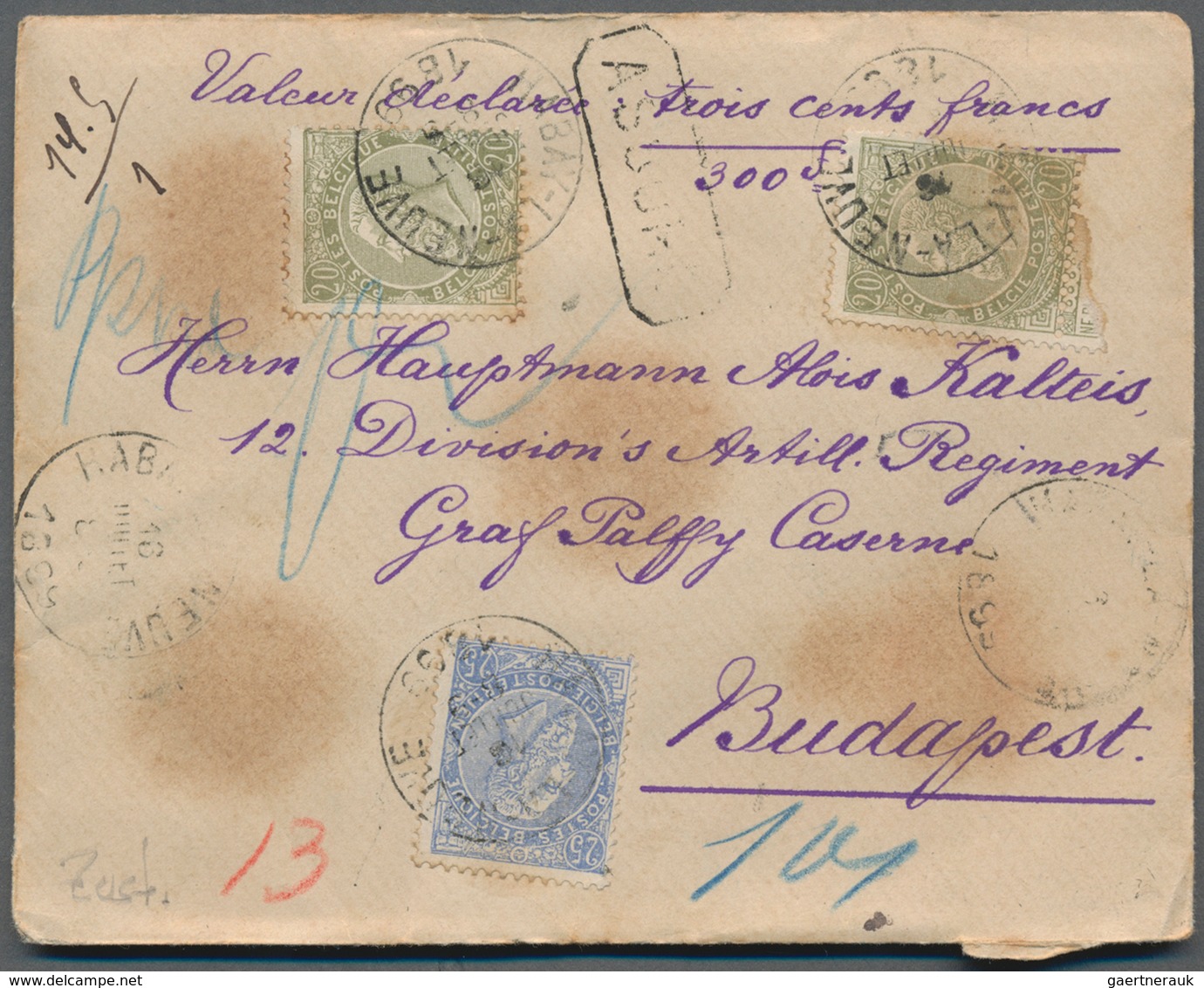 Nachlässe: BRIEFE-NACHLASS ALLE WELT Mit Nur ALTMATERIAL Europa, Übersee Und Deutschland, Viele Inte - Lots & Kiloware (mixtures) - Min. 1000 Stamps