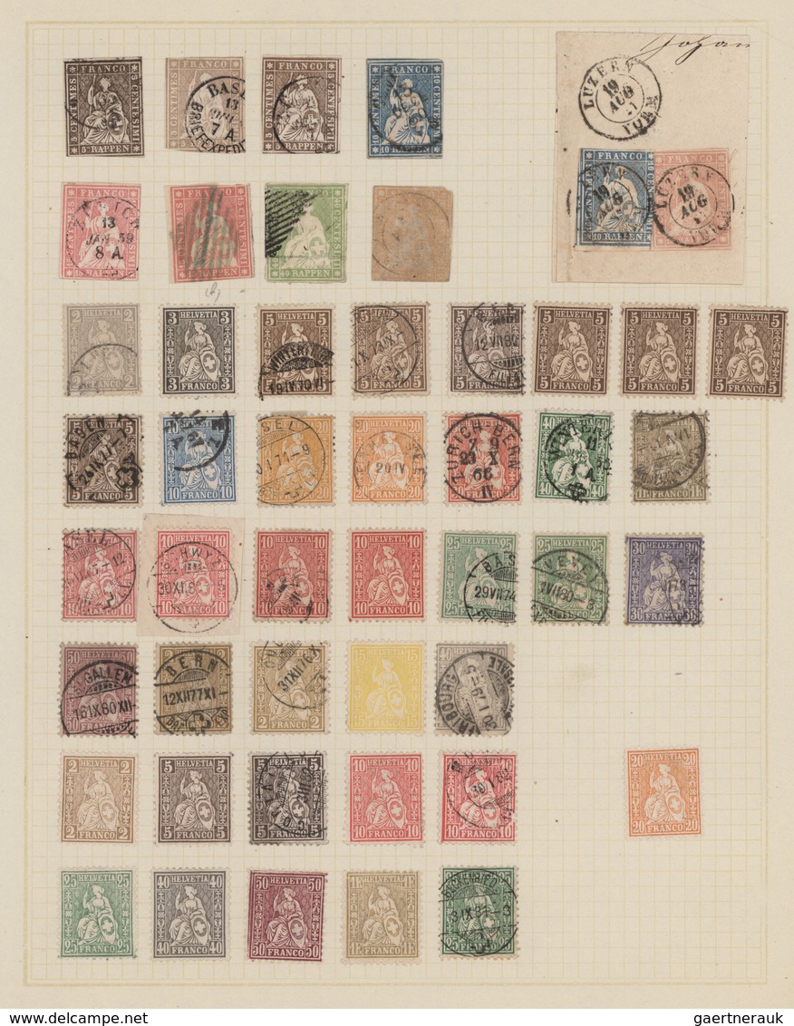 Nachlässe: 1850's-1960'sca.: Collections And Part Collections Austria, France, Great Britain, Greece - Lots & Kiloware (mixtures) - Min. 1000 Stamps