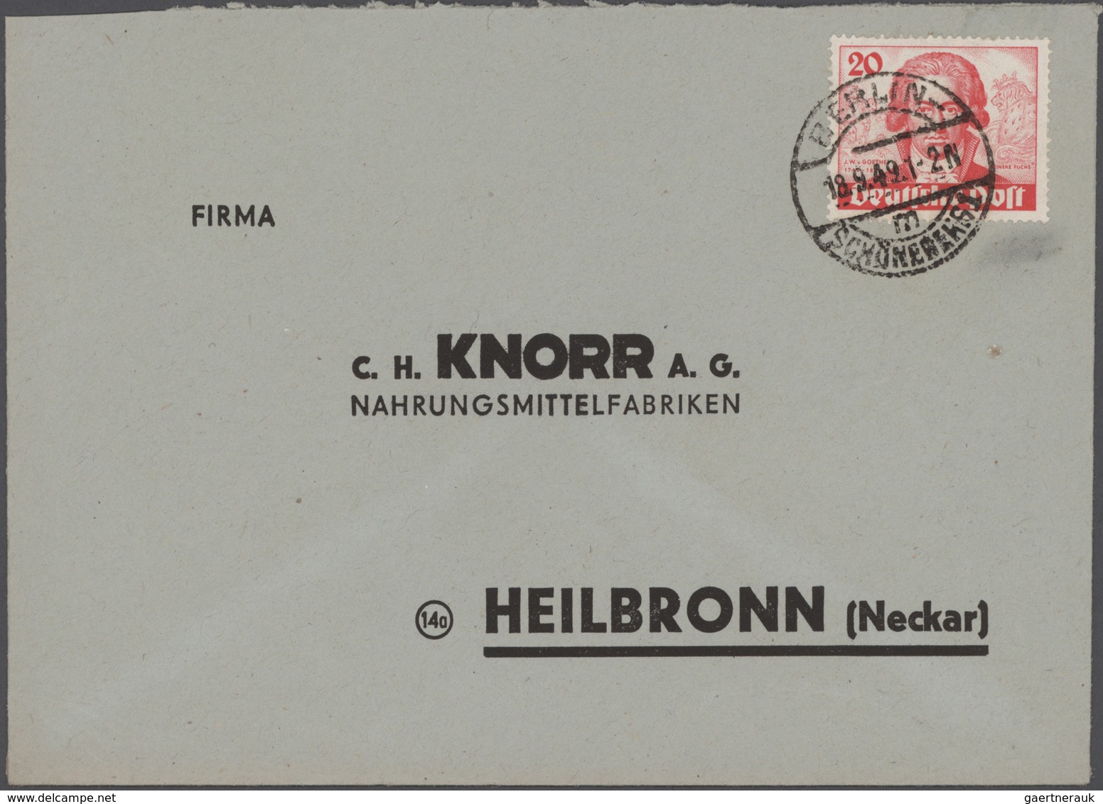 Nachlässe: BRIEFE UND KARTEN DEUTSCHLAND - Uriger Und Komplett Belassener Posten Im Karton, Dabei Dt - Lots & Kiloware (mixtures) - Min. 1000 Stamps