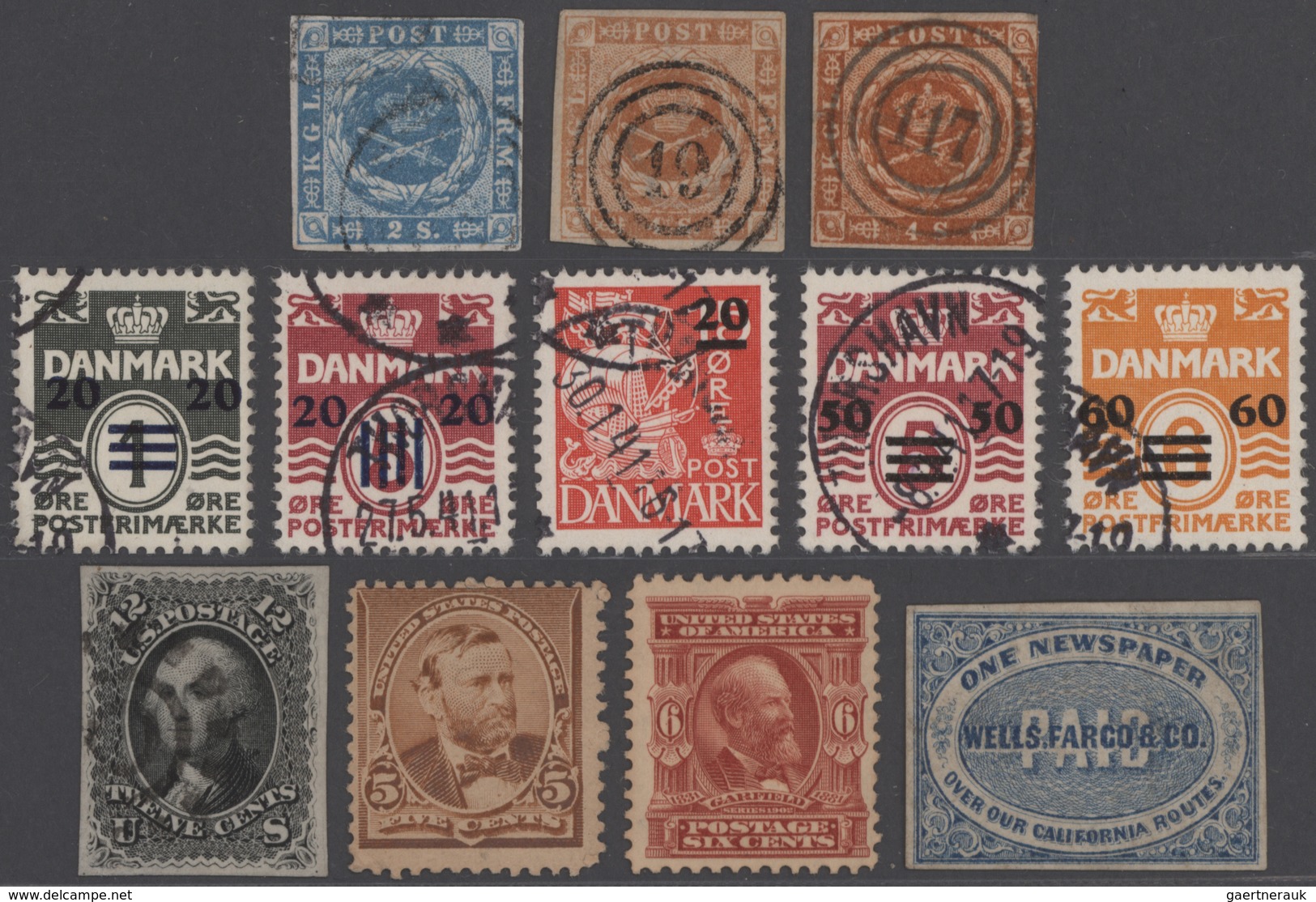 Nachlässe: 1850er-1960er Ca.: Eine Schachtel Mit Briefmarken Aus Europa (ohne Deutschland), Amerika - Vrac (min 1000 Timbres)