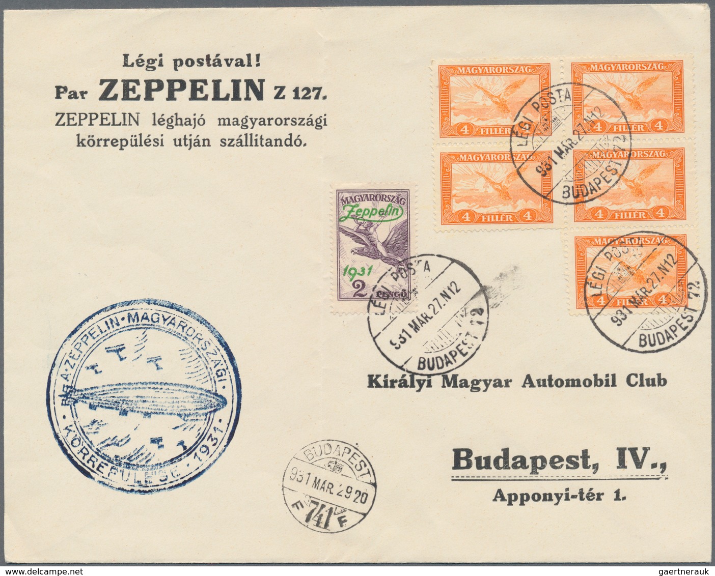 Nachlässe: BELEGE-PARTIE WELTWEIT - Schachtel Mit U.a. Zeppelinpost, Dt.Reich Gebrauchten Auslandska - Vrac (min 1000 Timbres)