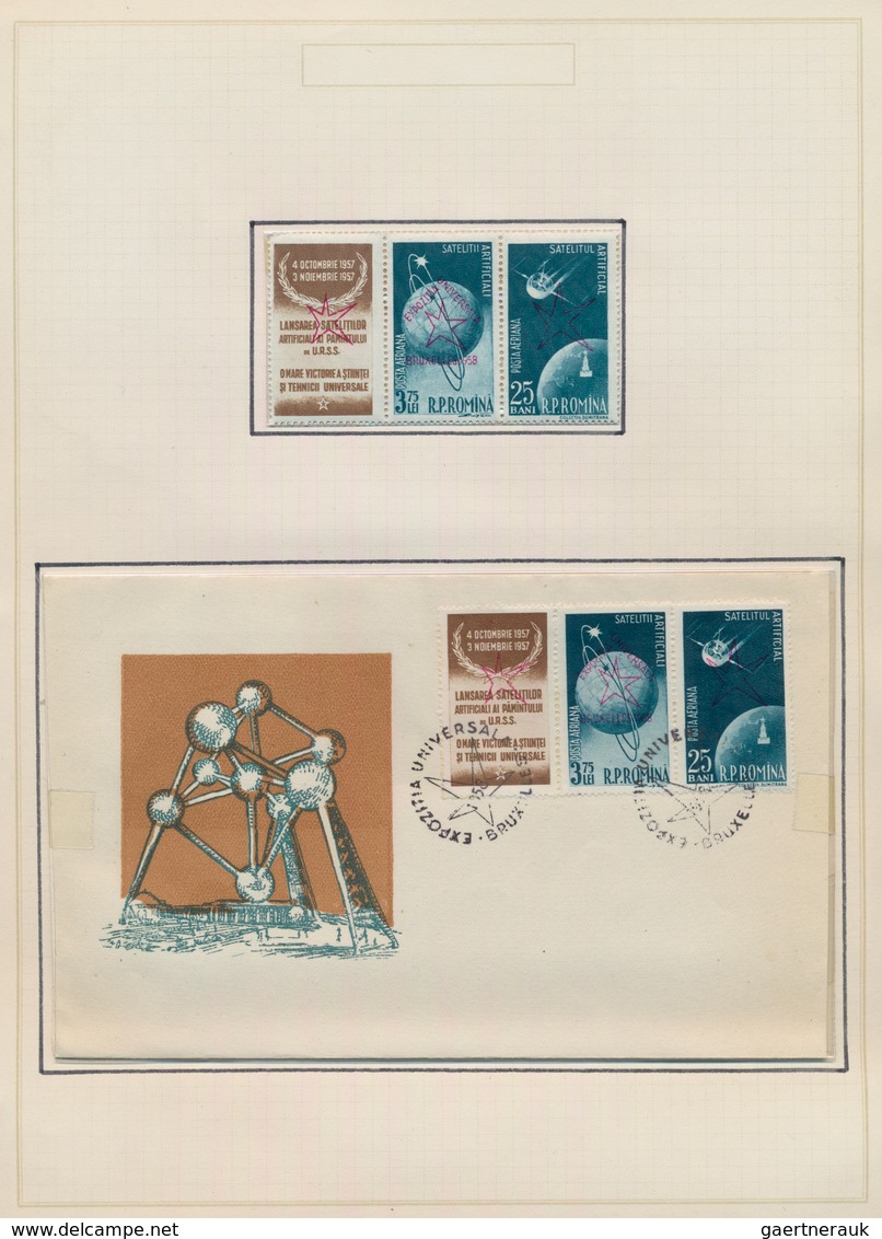 Nachlässe: Three Beautiful Thematic Collections: Brussel's World Fair 1958, Freedom From Hunger 1963 - Lots & Kiloware (mixtures) - Min. 1000 Stamps