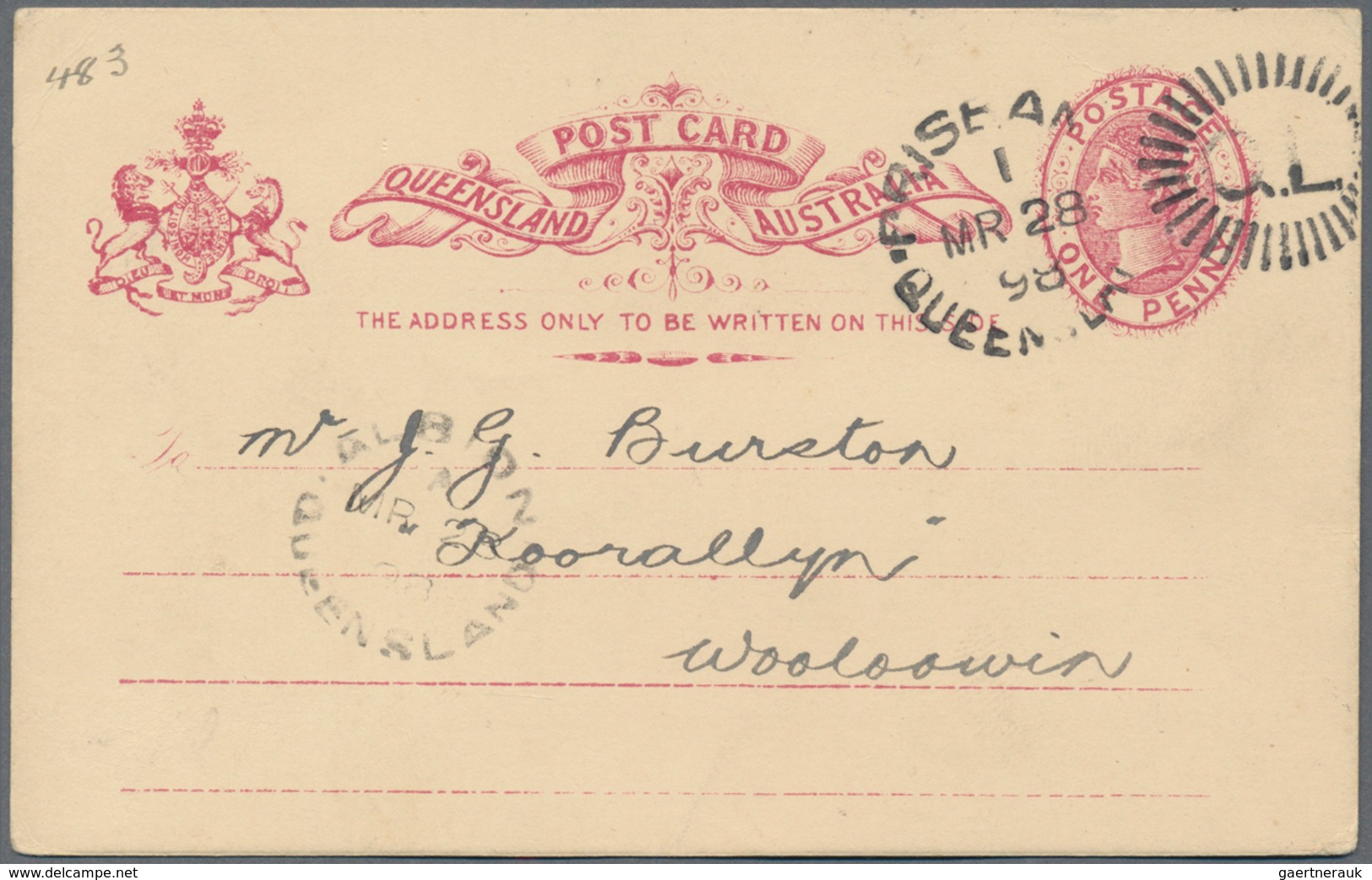 Australische Staaten: 1870's-1900's Ca.: More Than 160 Postal Stationery Items From Victoria, South - Collections